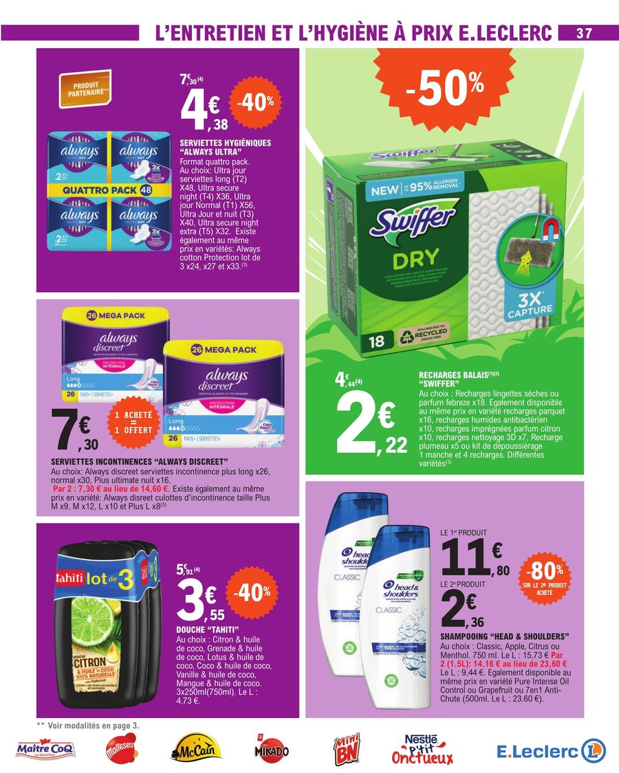 Catalogue E.leclerc 31 Octobre – 11 Novembre 2023 Page 37