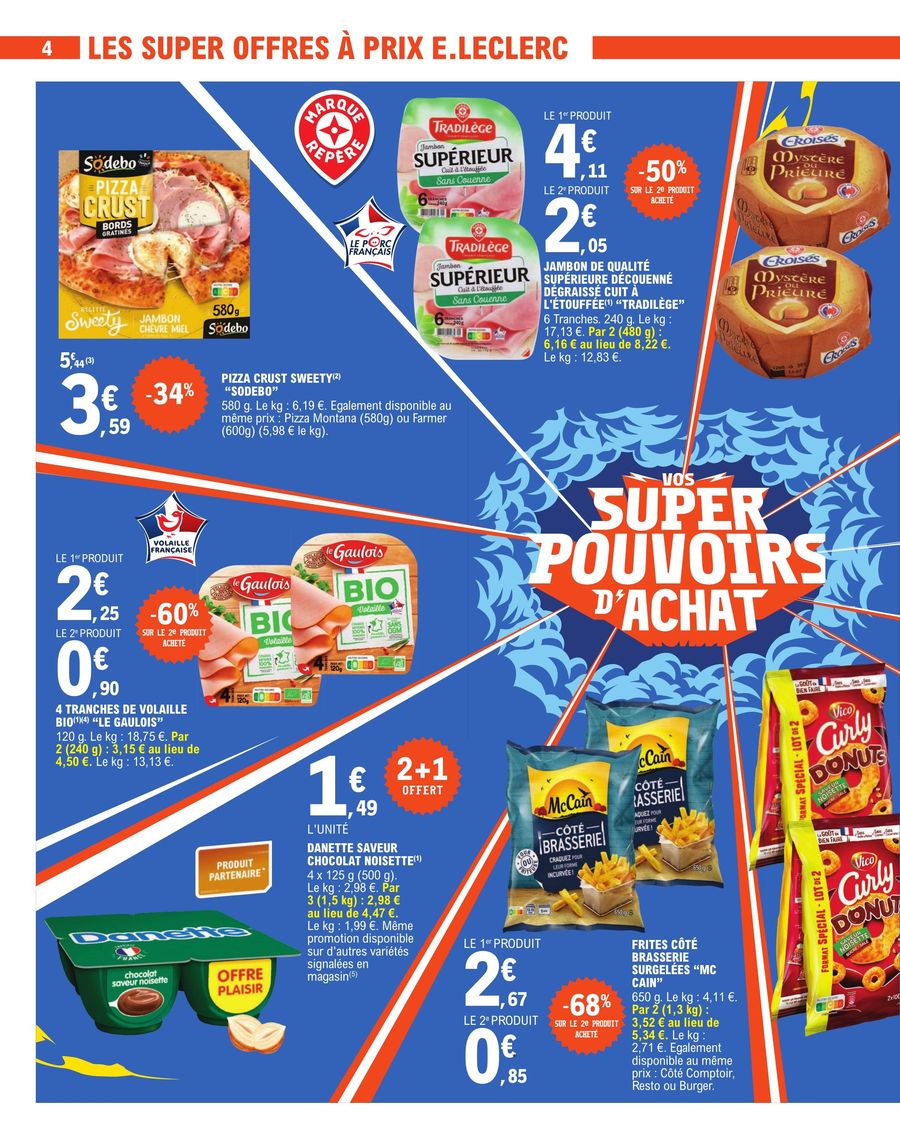 Catalogue E.leclerc 31 Octobre – 11 Novembre 2023 Page 4