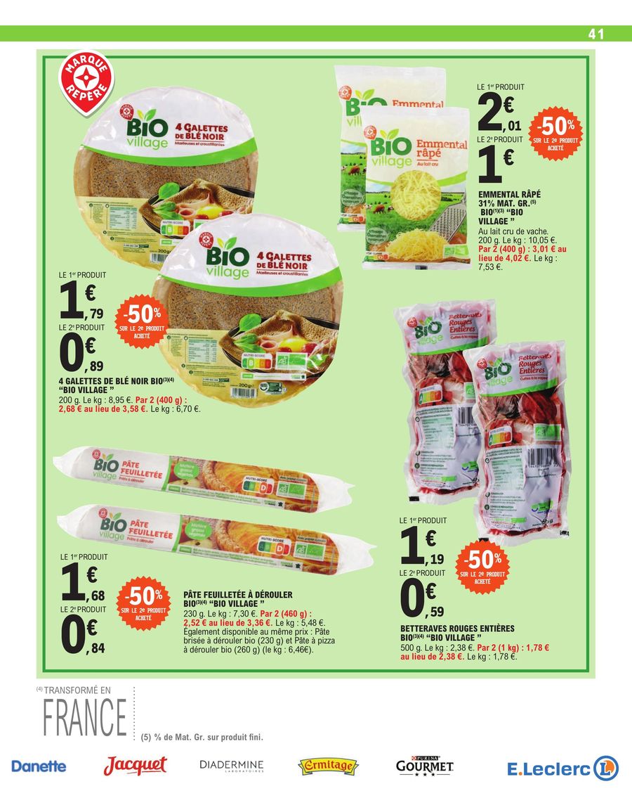 Catalogue E.leclerc 31 Octobre – 11 Novembre 2023 Page 41