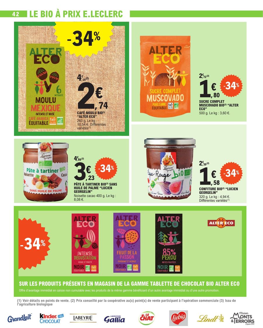 Catalogue E.leclerc 31 Octobre – 11 Novembre 2023 Page 42