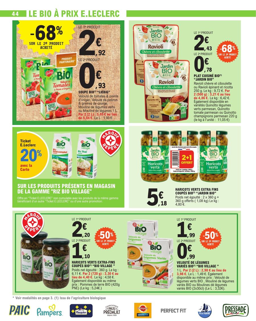 Catalogue E.leclerc 31 Octobre – 11 Novembre 2023 Page 44