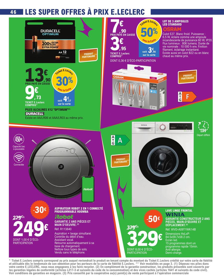 Catalogue E.leclerc 31 Octobre – 11 Novembre 2023 Page 46