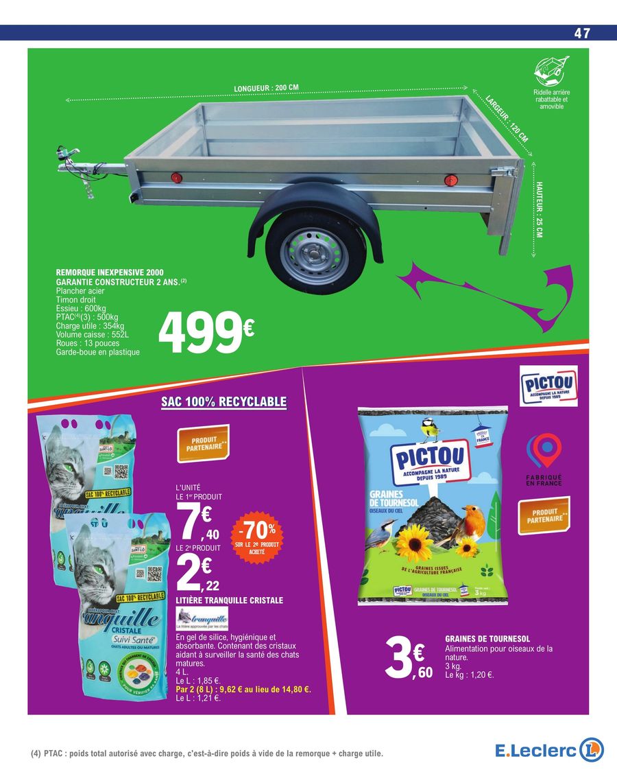 Catalogue E.leclerc 31 Octobre – 11 Novembre 2023 Page 47