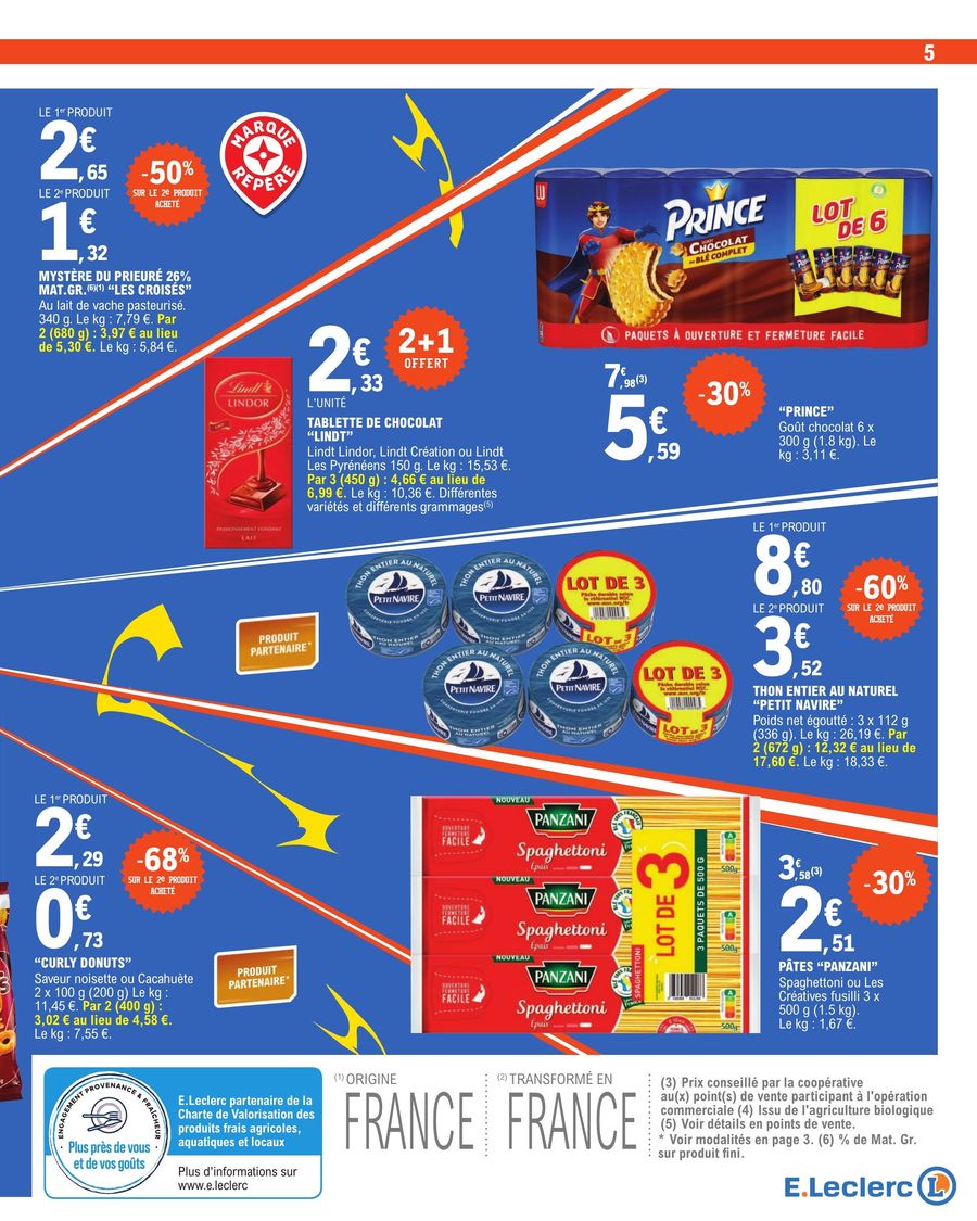 Catalogue E.leclerc 31 Octobre – 11 Novembre 2023 Page 5