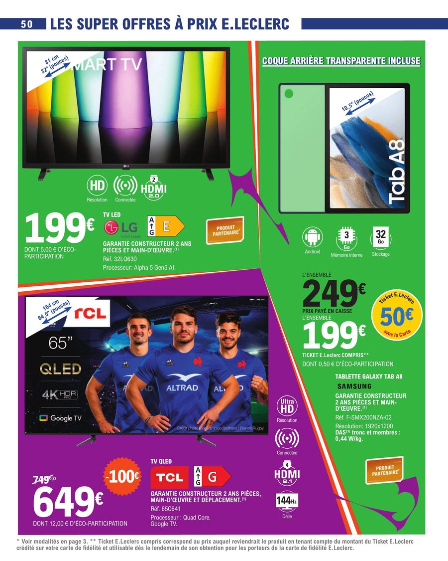 Catalogue E.leclerc 31 Octobre – 11 Novembre 2023 Page 50