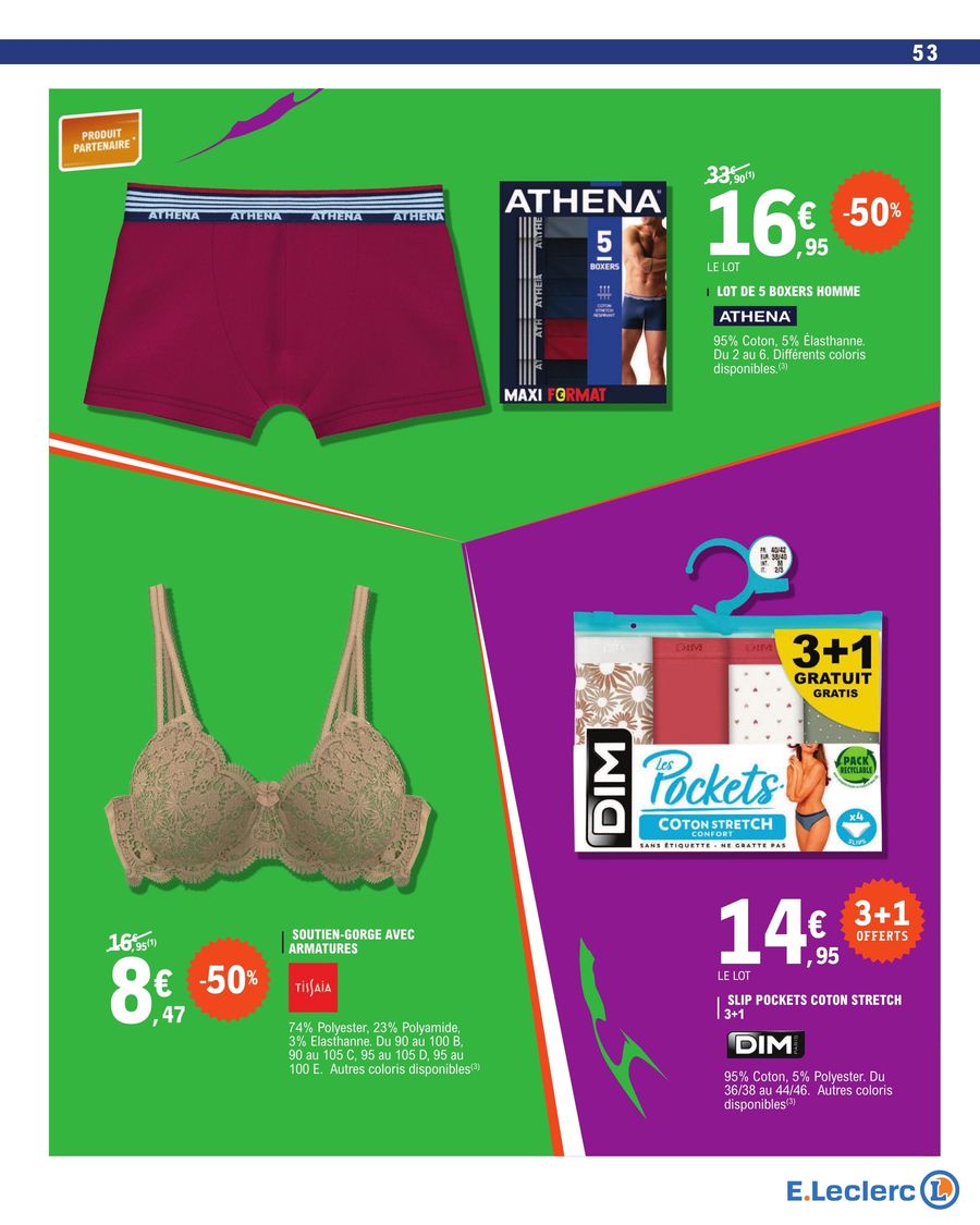 Catalogue E.leclerc 31 Octobre – 11 Novembre 2023 Page 53