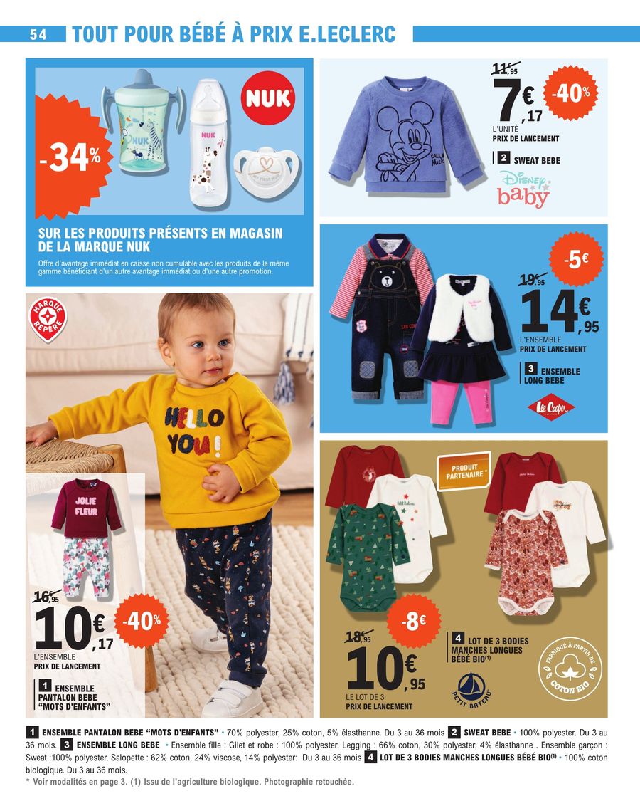 Catalogue E.leclerc 31 Octobre – 11 Novembre 2023 Page 54