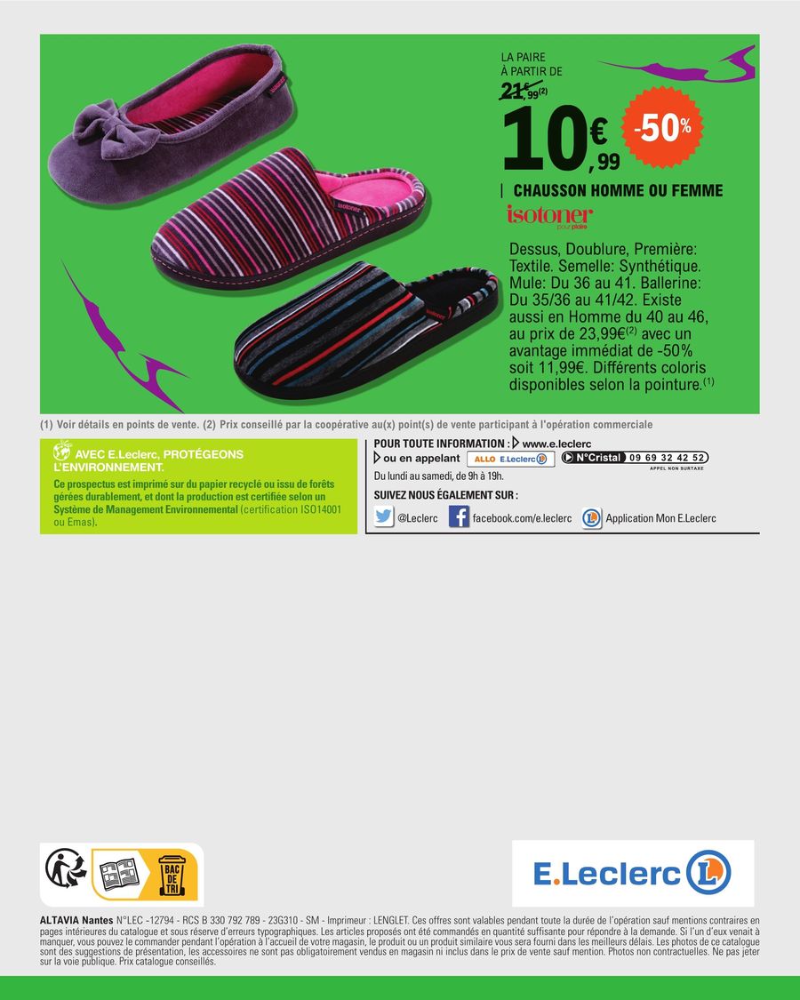 Catalogue E.leclerc 31 Octobre – 11 Novembre 2023 Page 60