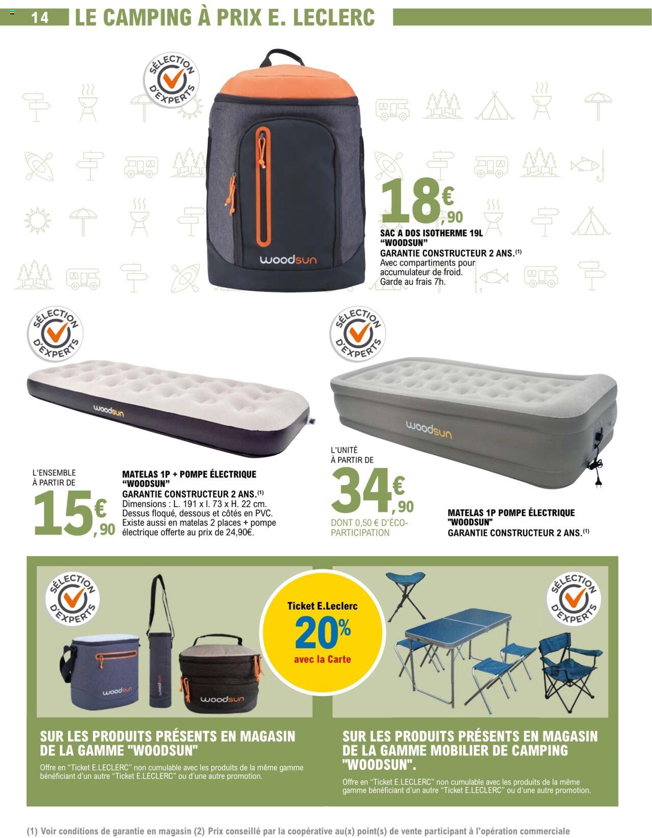 Catalogue E.leclerc 4 – 22 Juin 2024 Page 14