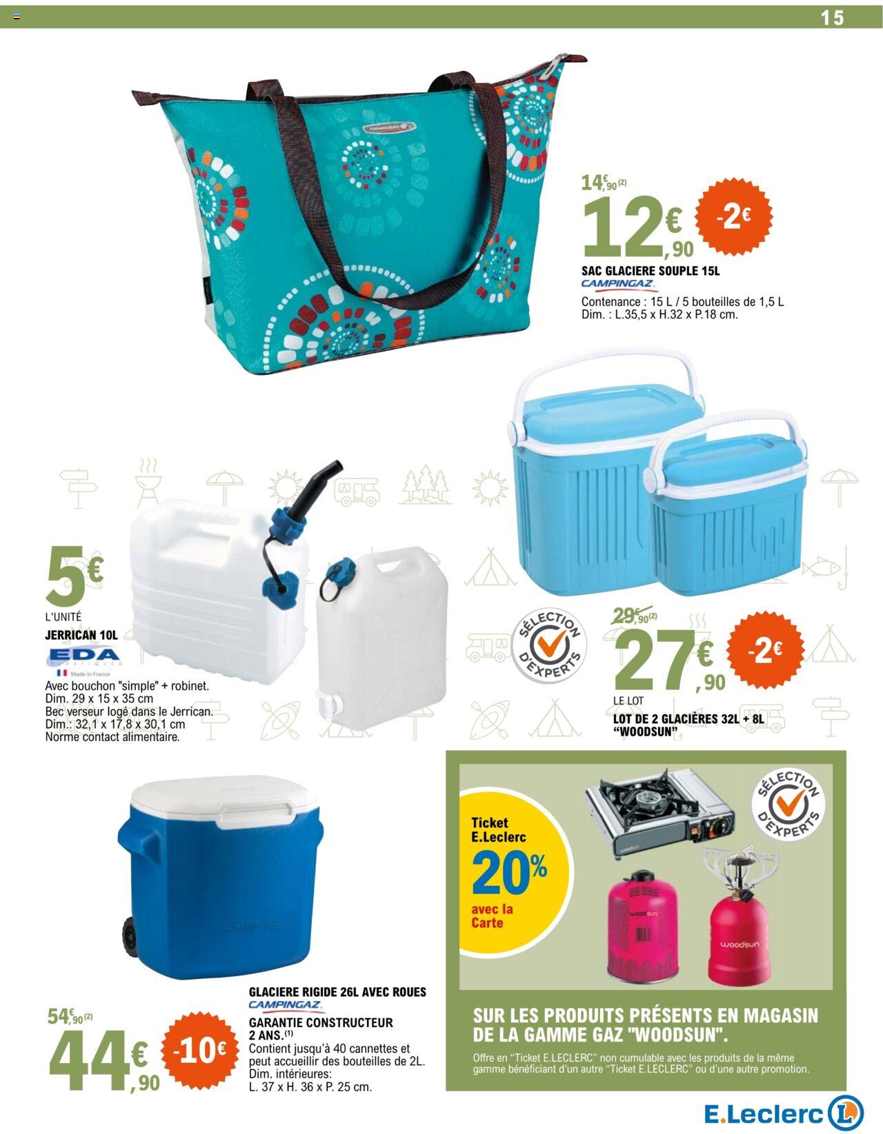 Catalogue E.leclerc 4 – 22 Juin 2024 Page 15