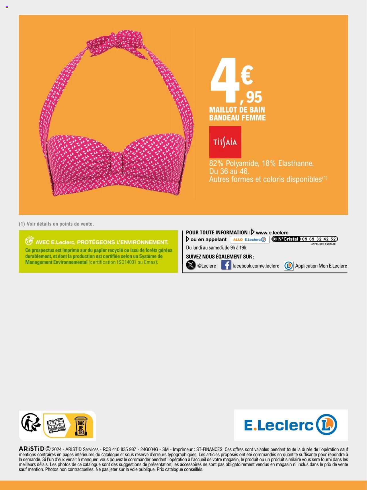 Catalogue E.leclerc 4 – 22 Juin 2024 Page 20