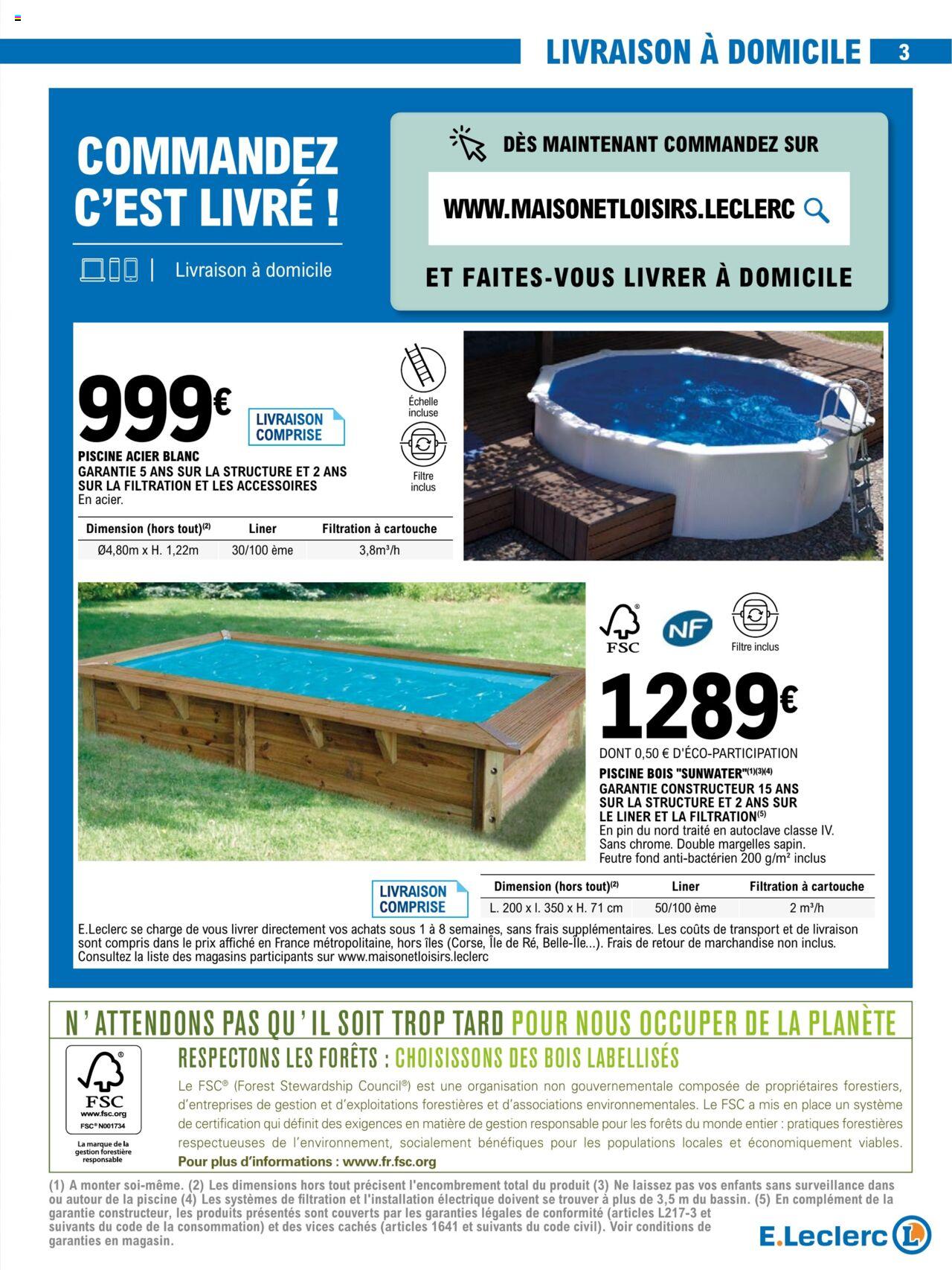 Catalogue E.leclerc 4 – 22 Juin 2024 Page 3