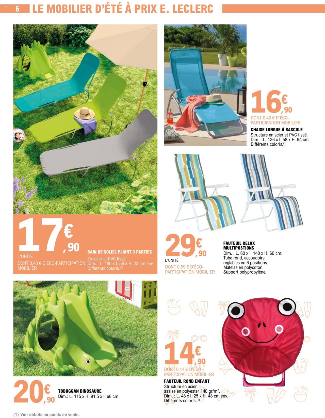 Catalogue E.leclerc 4 – 22 Juin 2024 Page 6