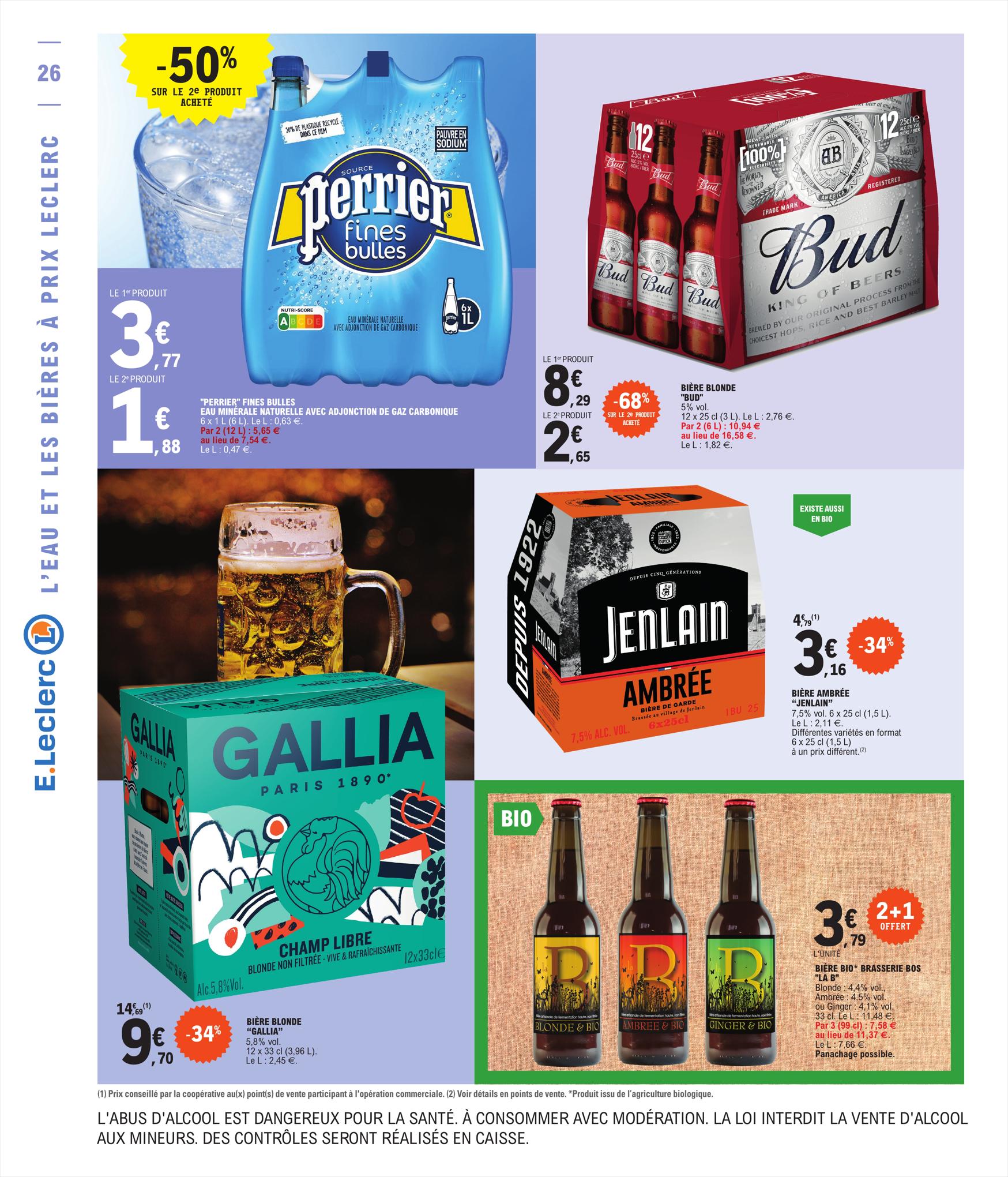 Catalogue E.leclerc 4 – 8 Avril 2023 Page 26