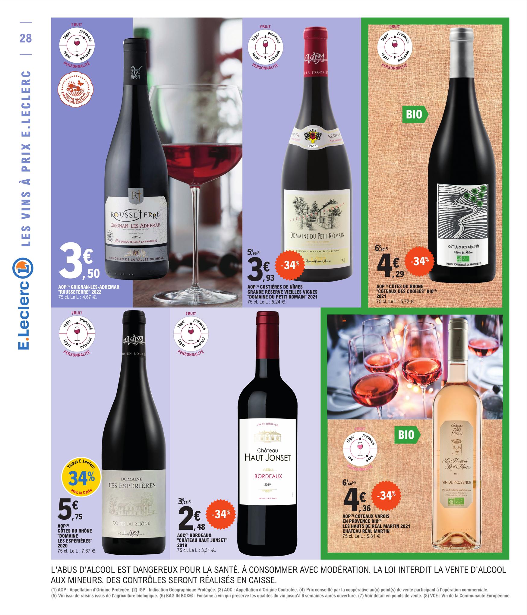 Catalogue E.leclerc 4 – 8 Avril 2023 Page 28