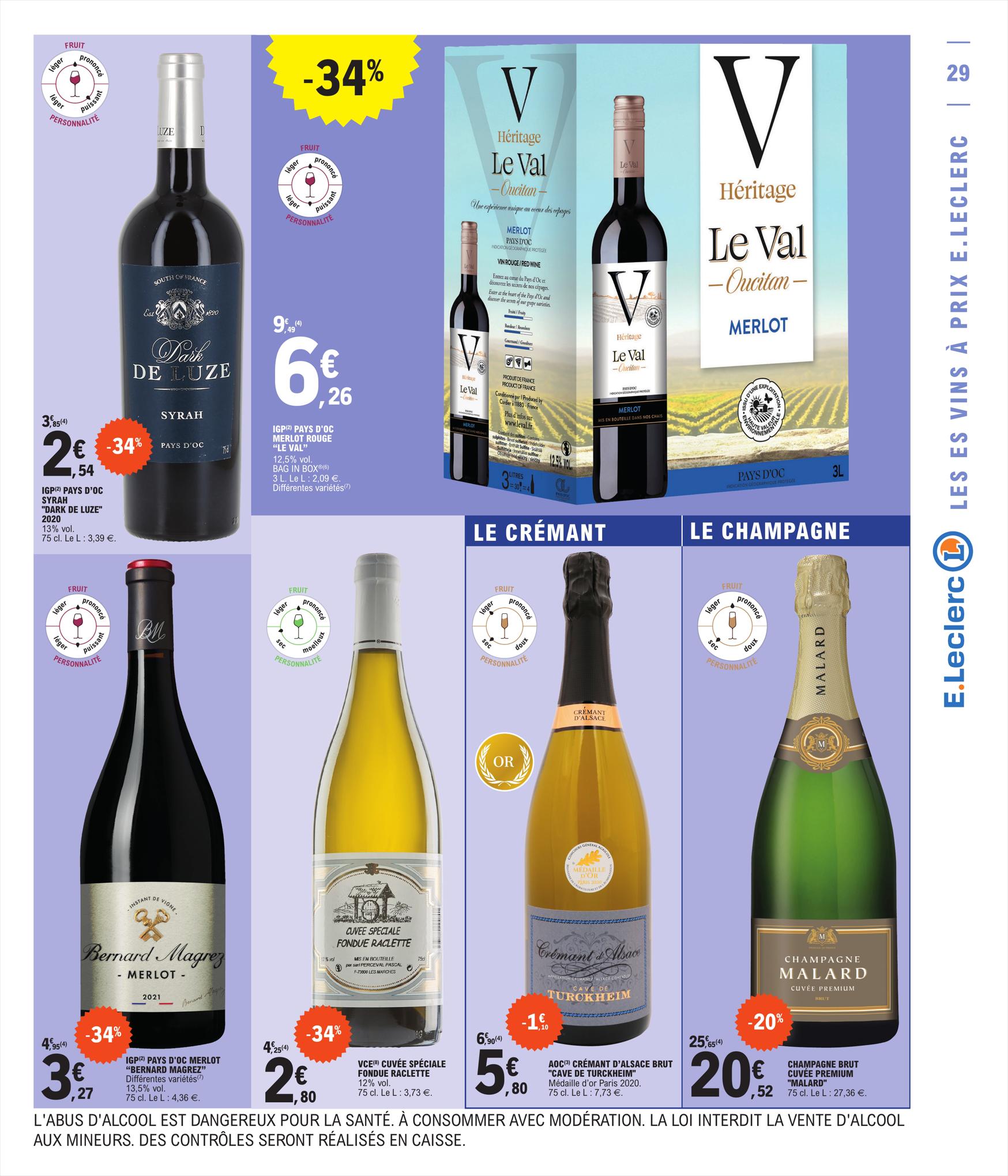 Catalogue E.leclerc 4 – 8 Avril 2023 Page 29