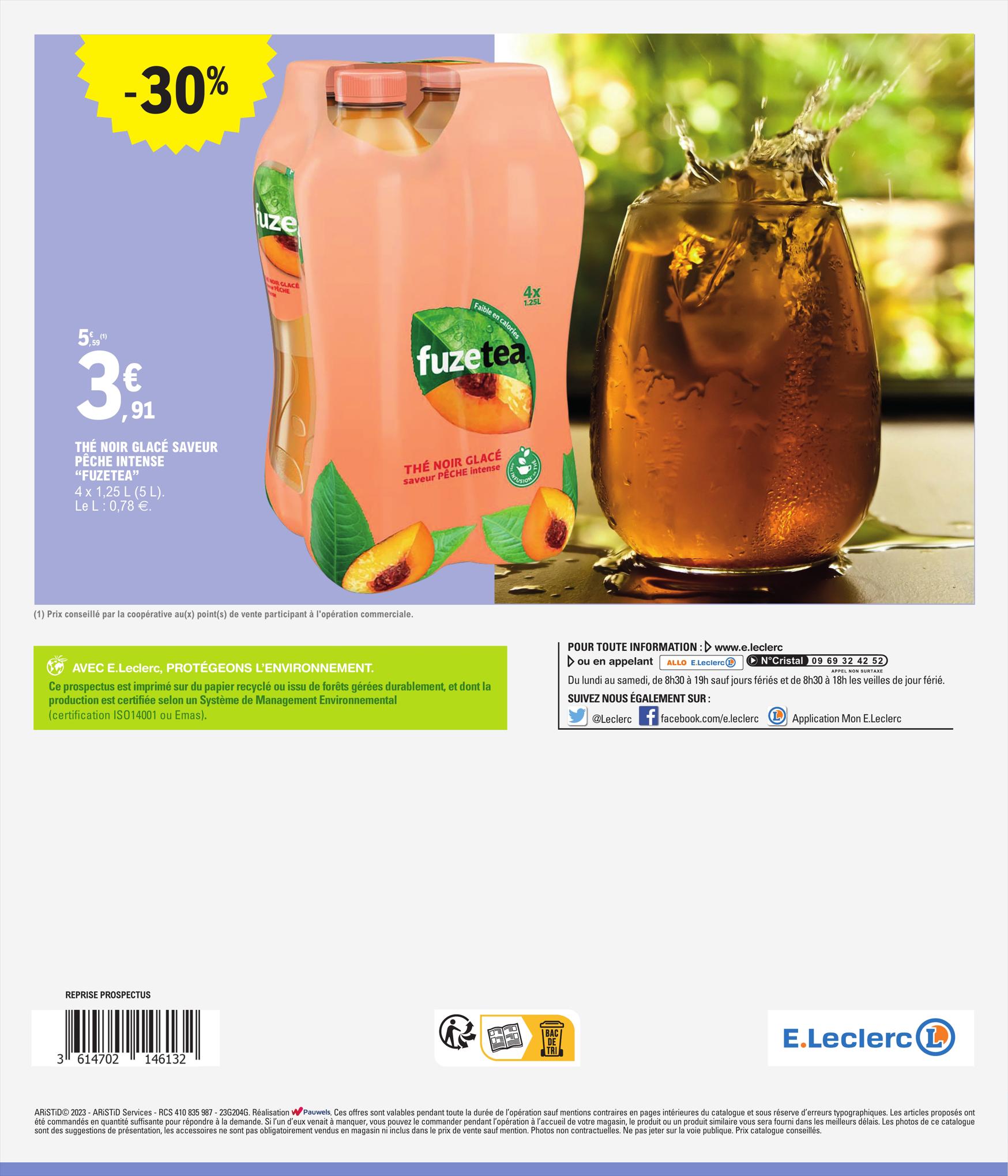 Catalogue E.leclerc 4 – 8 Avril 2023 Page 32