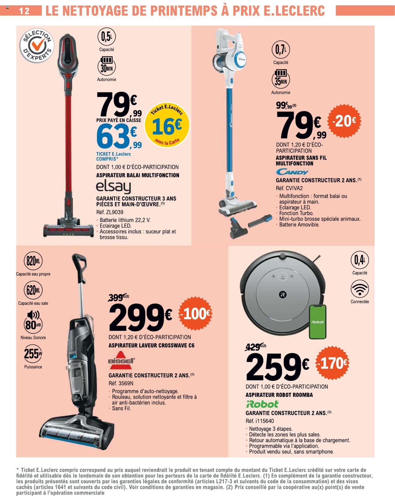Catalogue E.leclerc 5 – 16 Mars 2024 Page 12