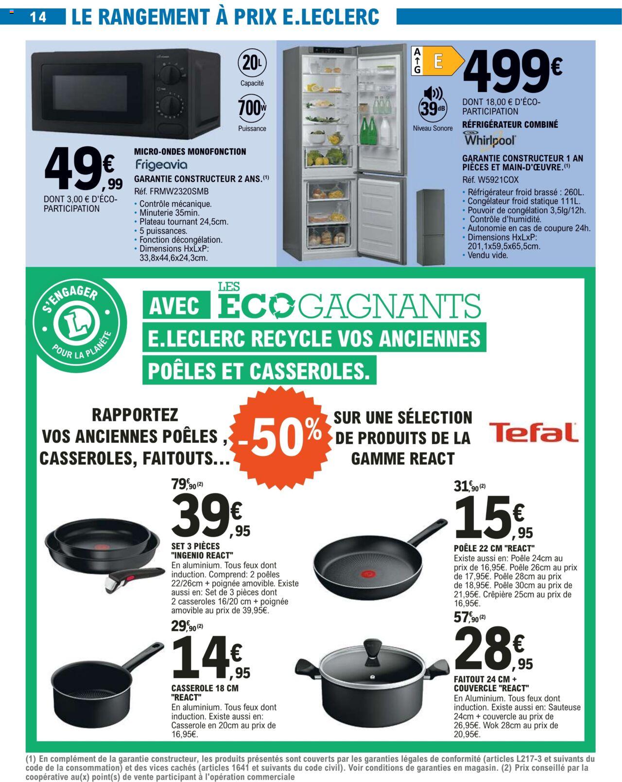Catalogue E.leclerc 5 – 16 Mars 2024 Page 14