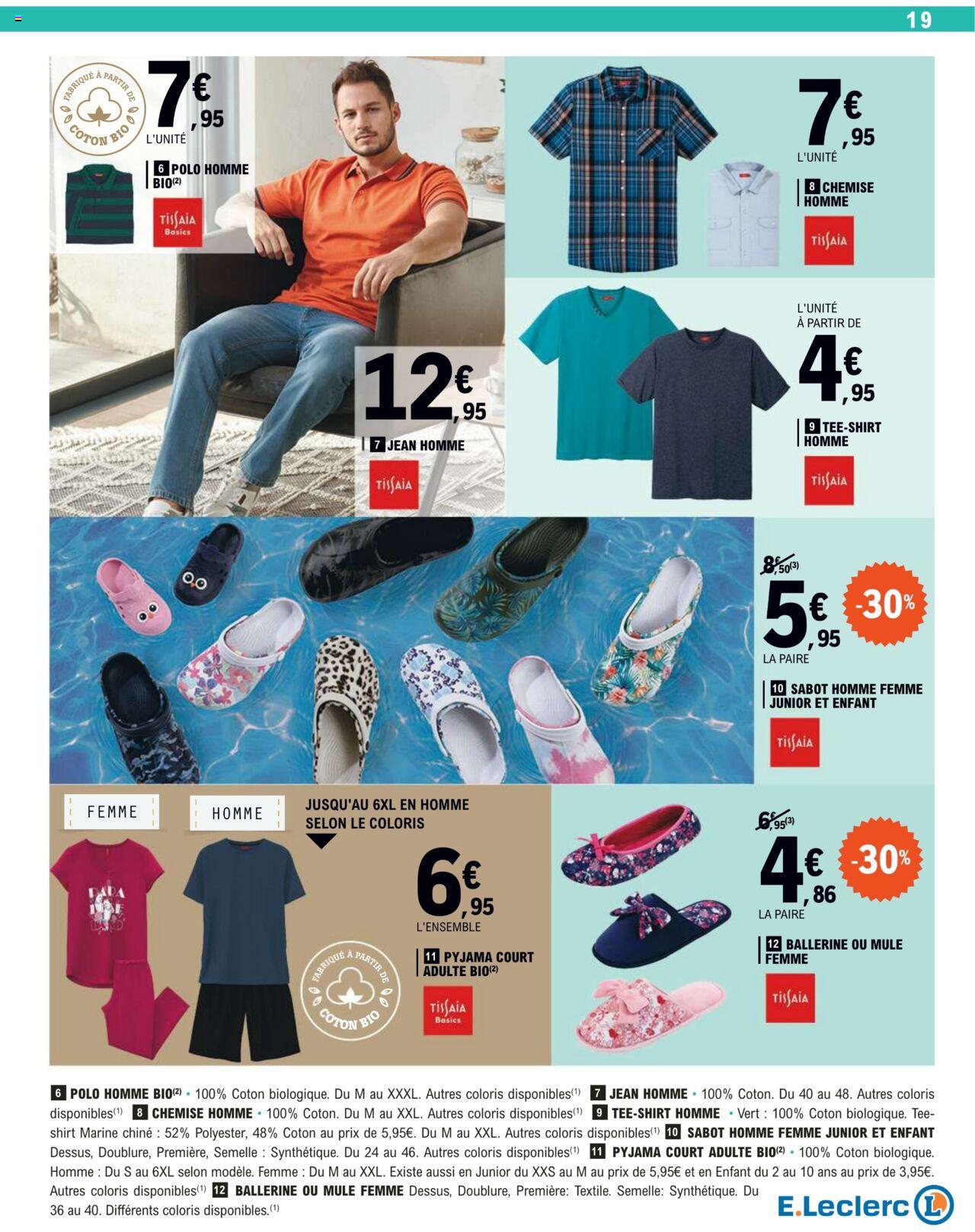 Catalogue E.leclerc 5 – 16 Mars 2024 Page 19