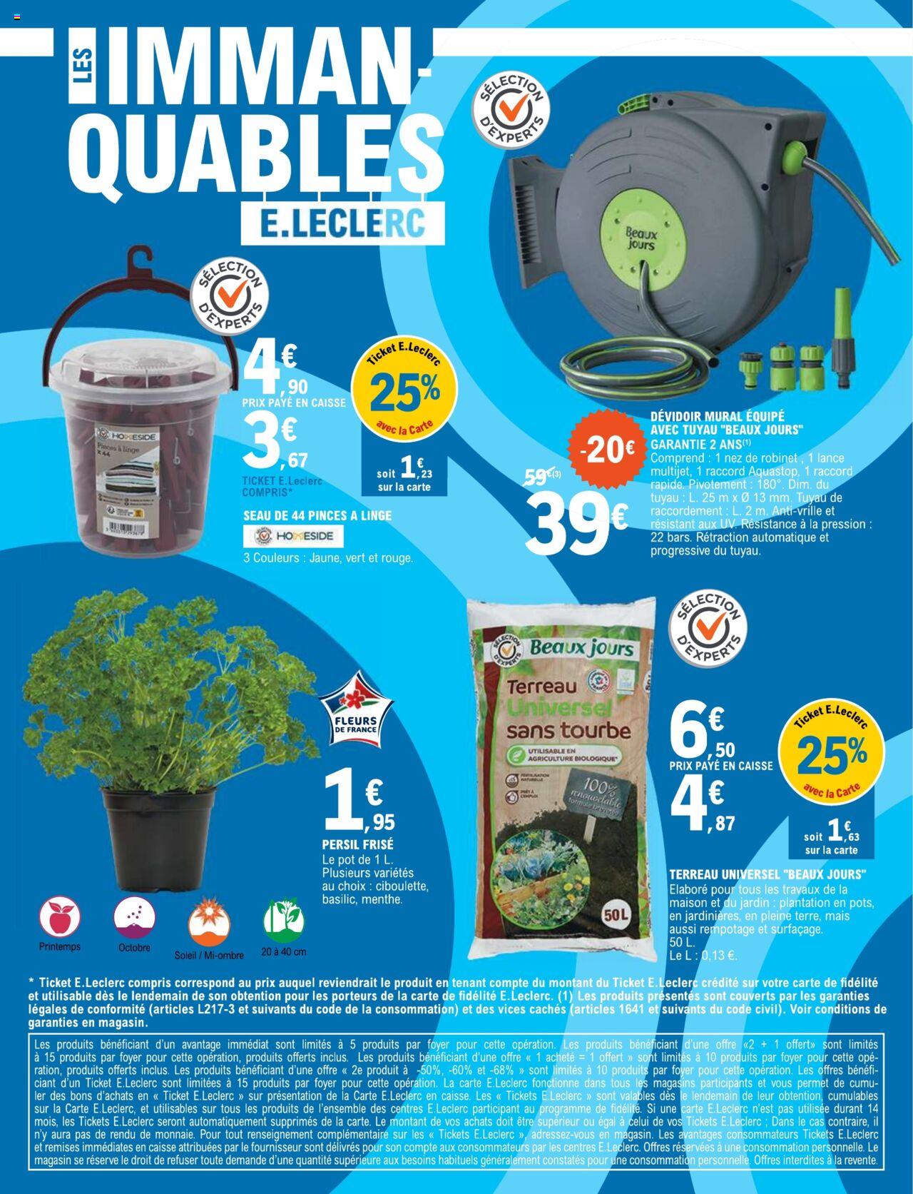 Catalogue E.leclerc 5 – 16 Mars 2024 Page 2