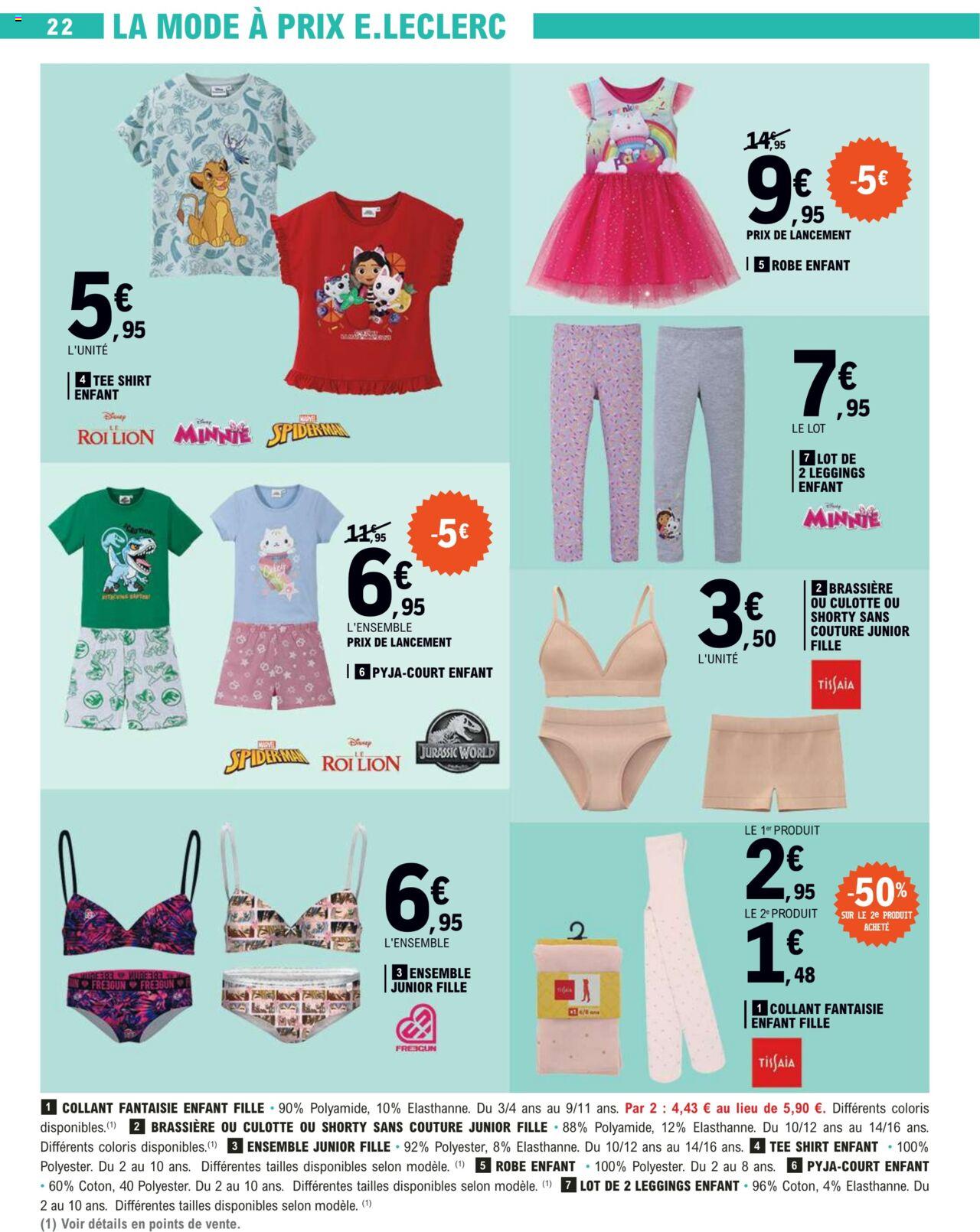 Catalogue E.leclerc 5 – 16 Mars 2024 Page 22