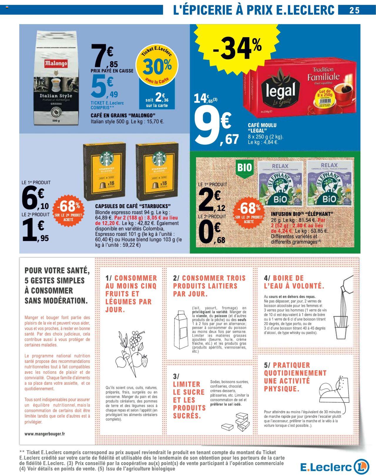 Catalogue E.leclerc 5 – 16 Mars 2024 Page 25
