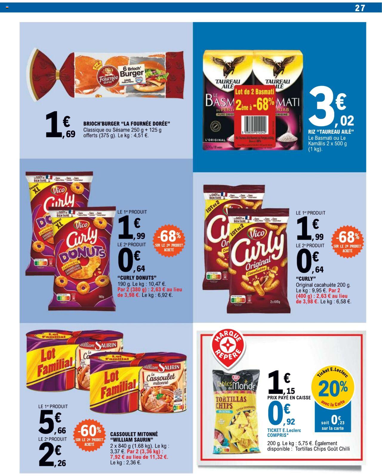 Catalogue E.leclerc 5 – 16 Mars 2024 Page 27