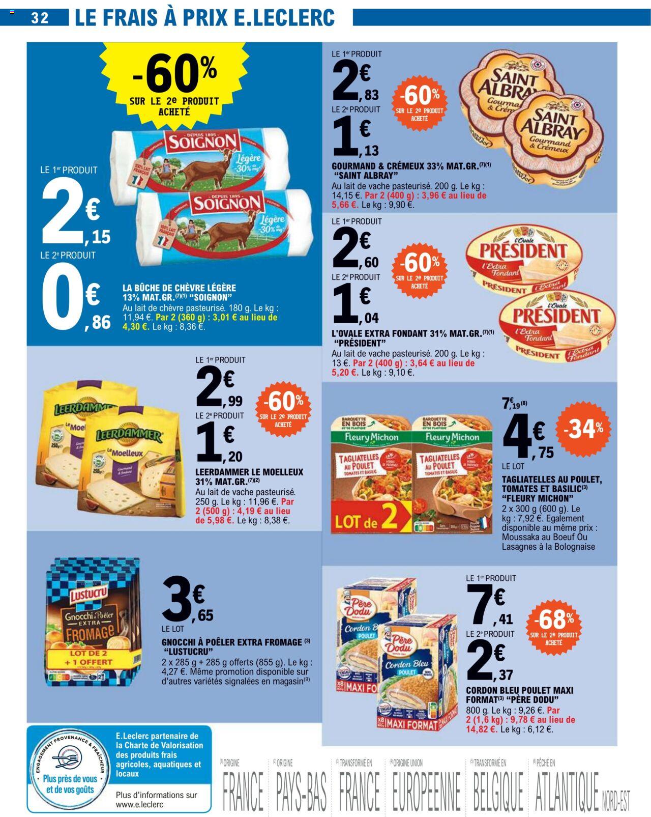 Catalogue E.leclerc 5 – 16 Mars 2024 Page 32