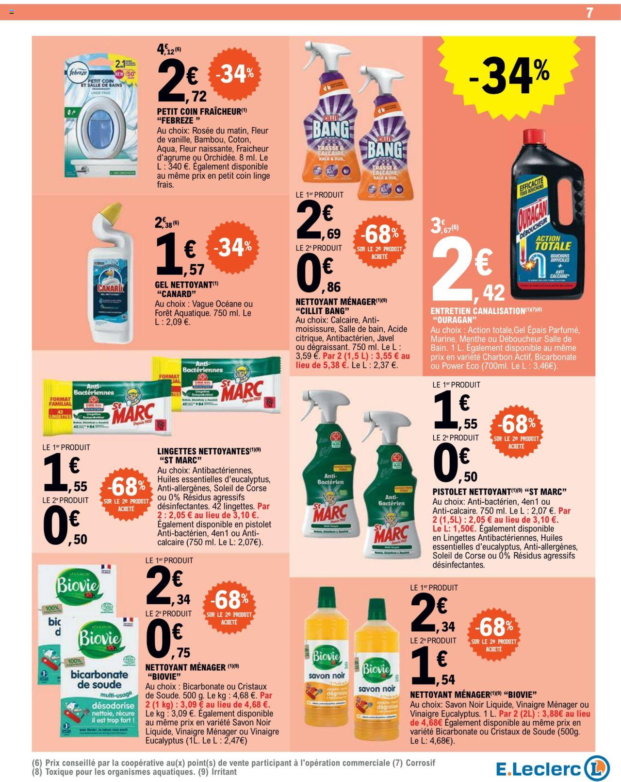 Catalogue E.leclerc 5 – 16 Mars 2024 Page 7