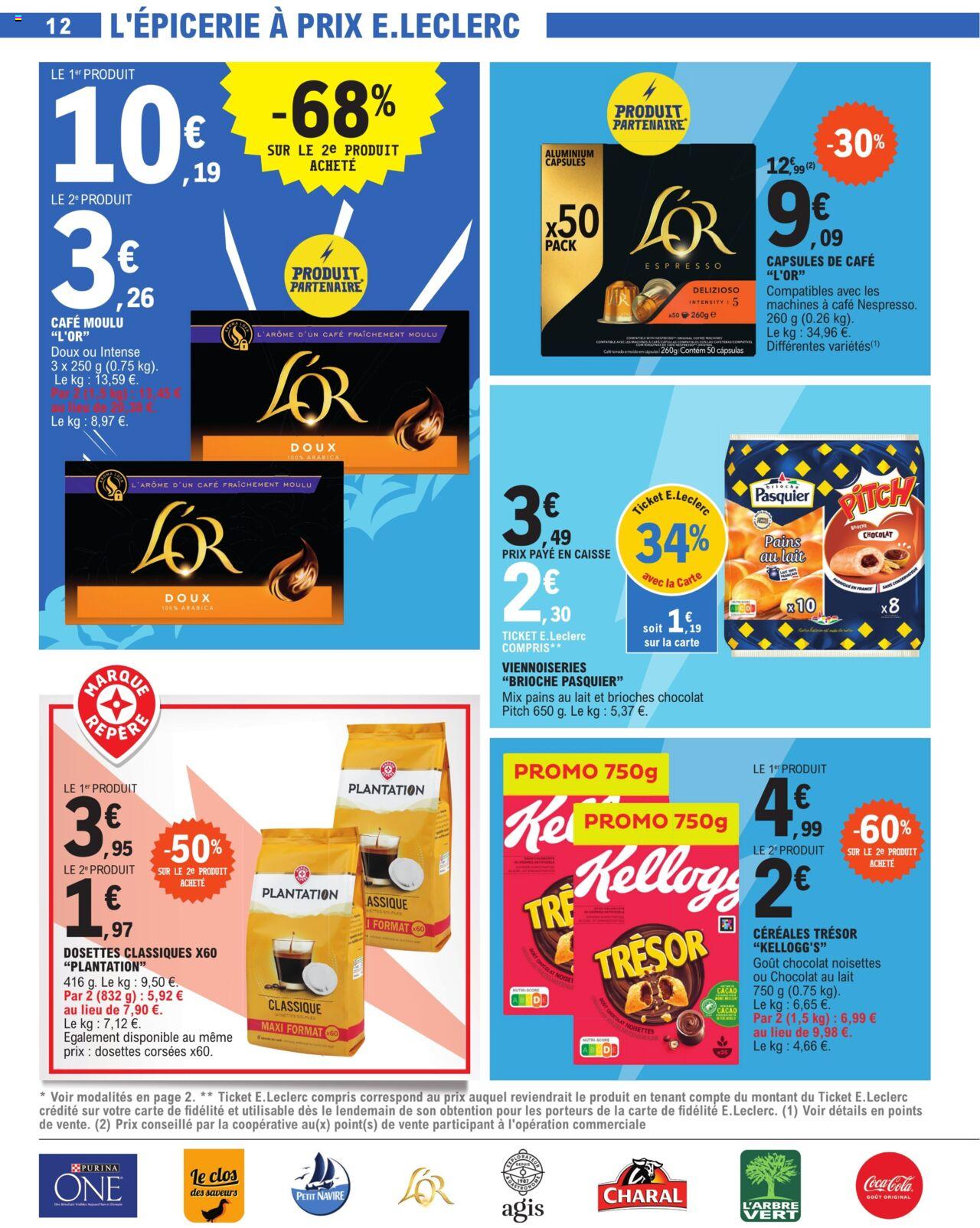 Catalogue E.leclerc 9 – 20 Avril 2024 Page 12