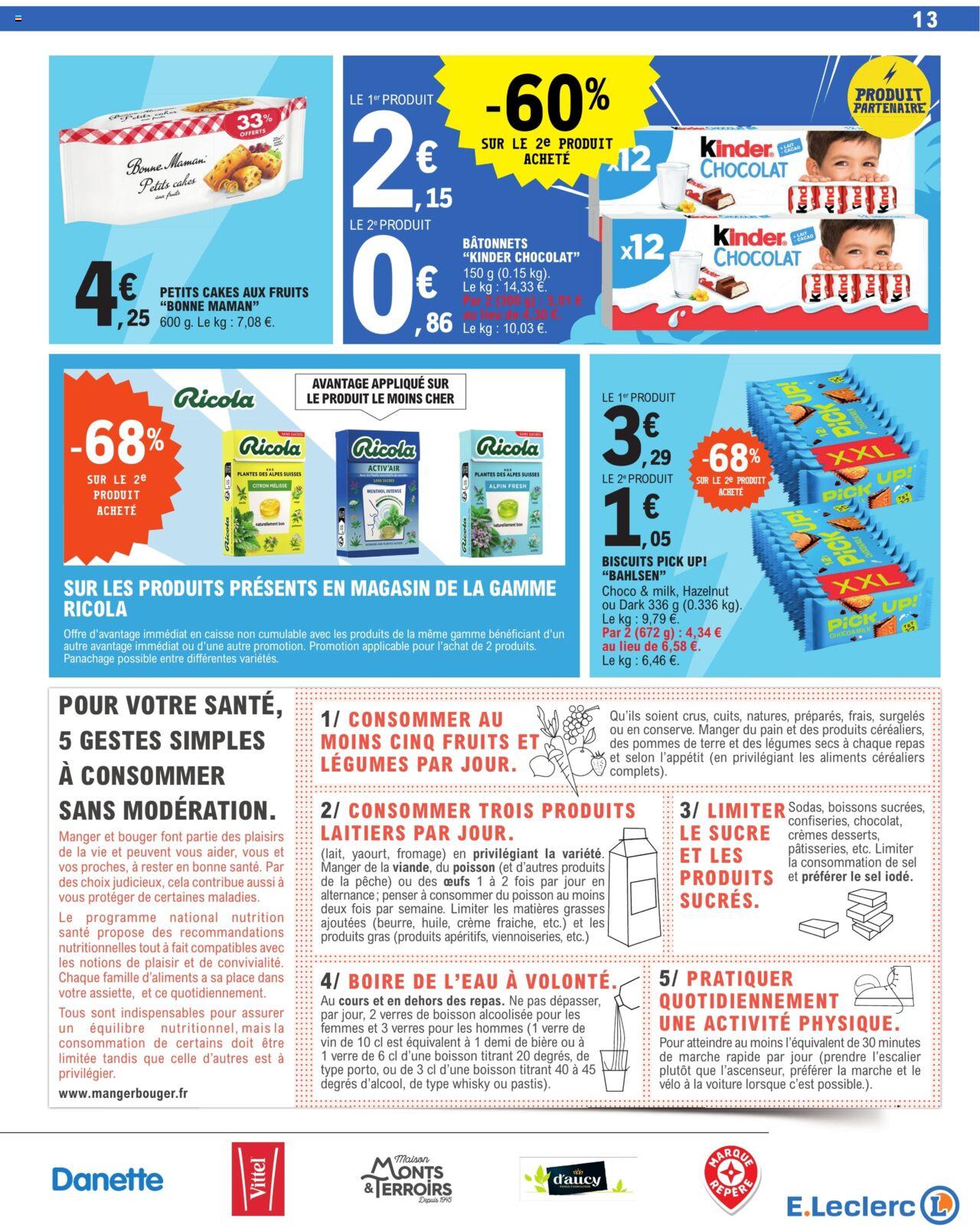 Catalogue E.leclerc 9 – 20 Avril 2024 Page 13