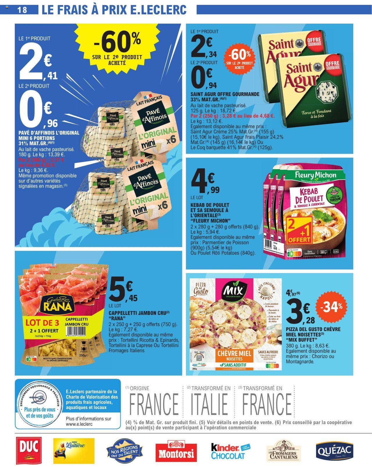 Catalogue E.leclerc 9 – 20 Avril 2024 Page 18