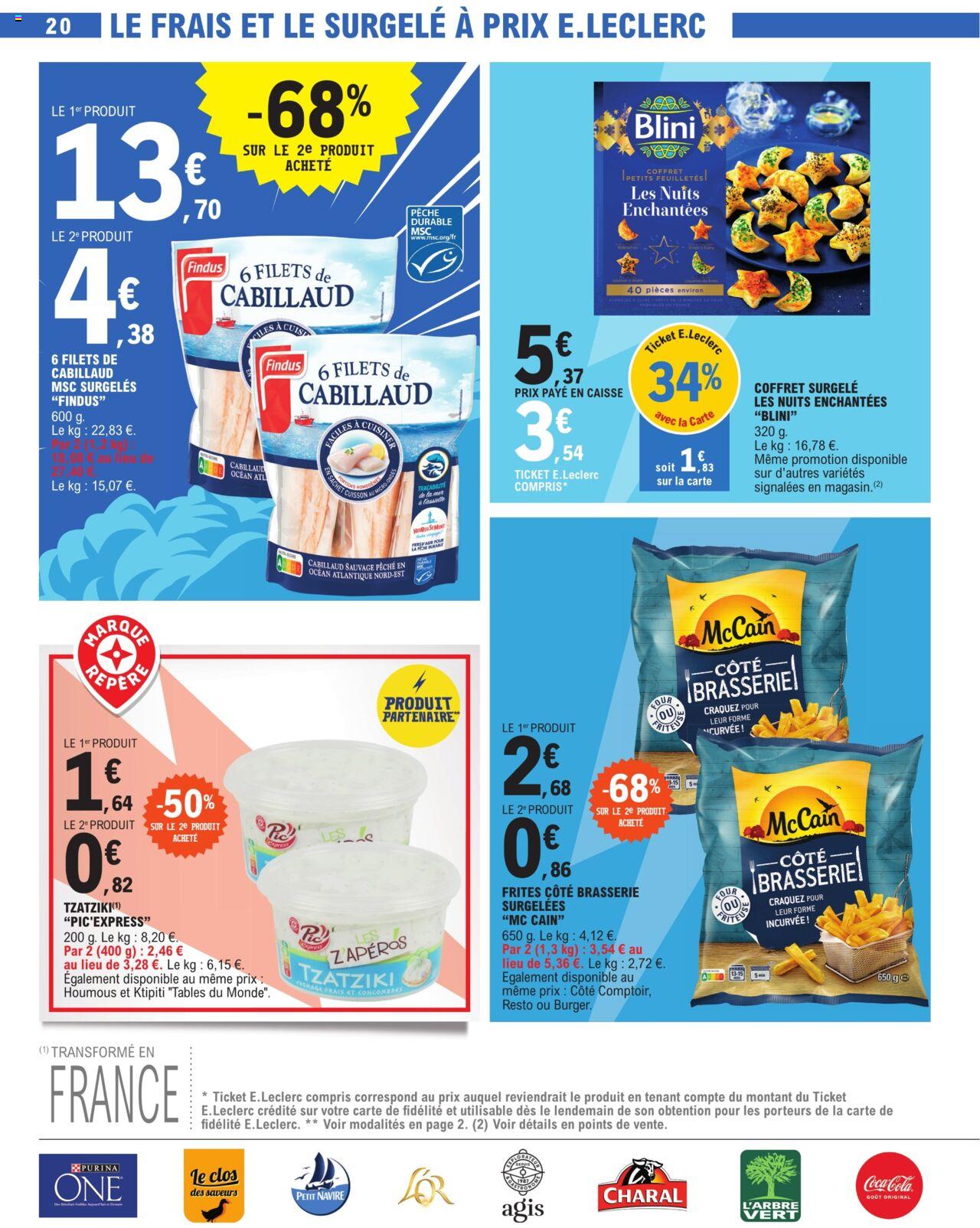 Catalogue E.leclerc 9 – 20 Avril 2024 Page 20