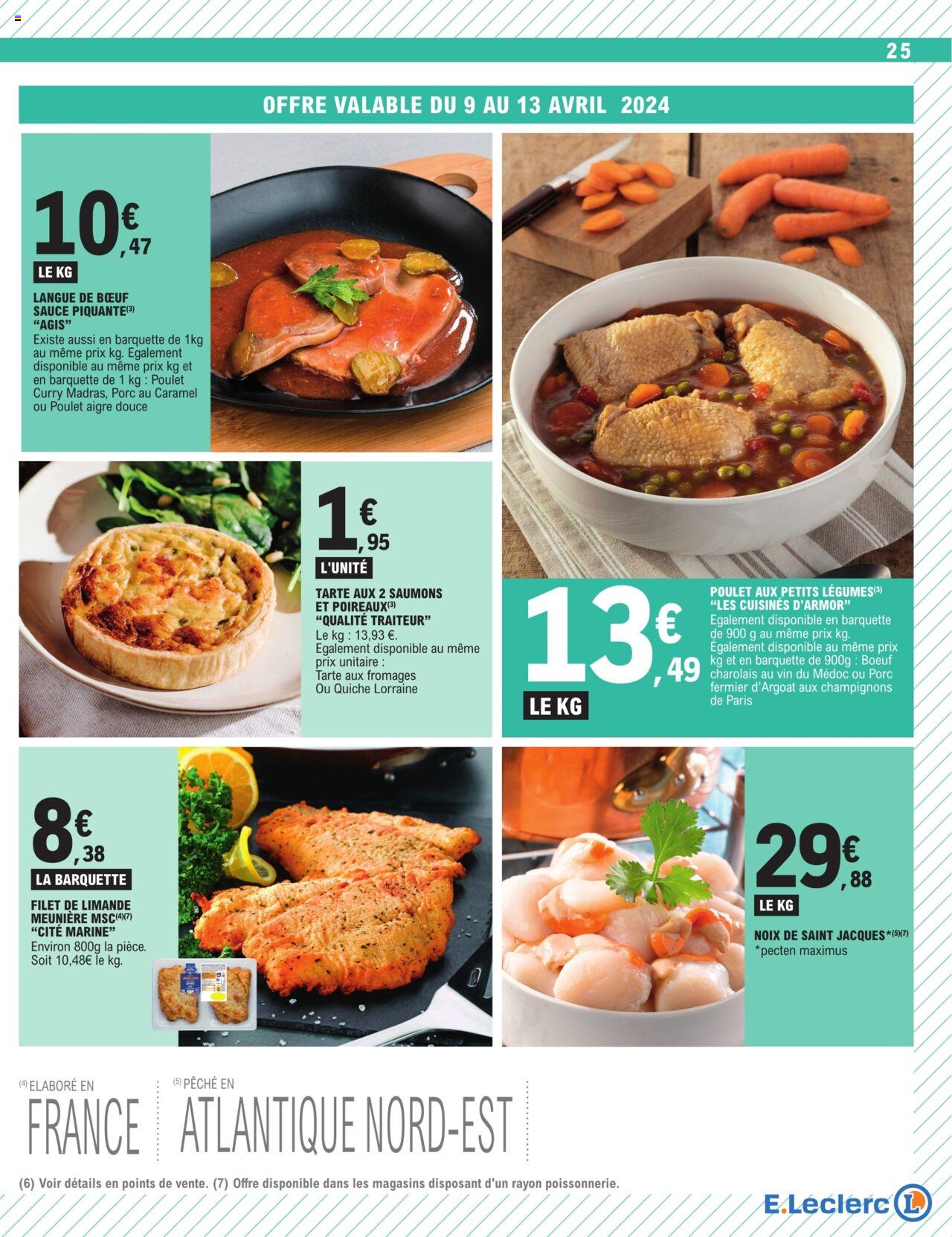 Catalogue E.leclerc 9 – 20 Avril 2024 Page 25