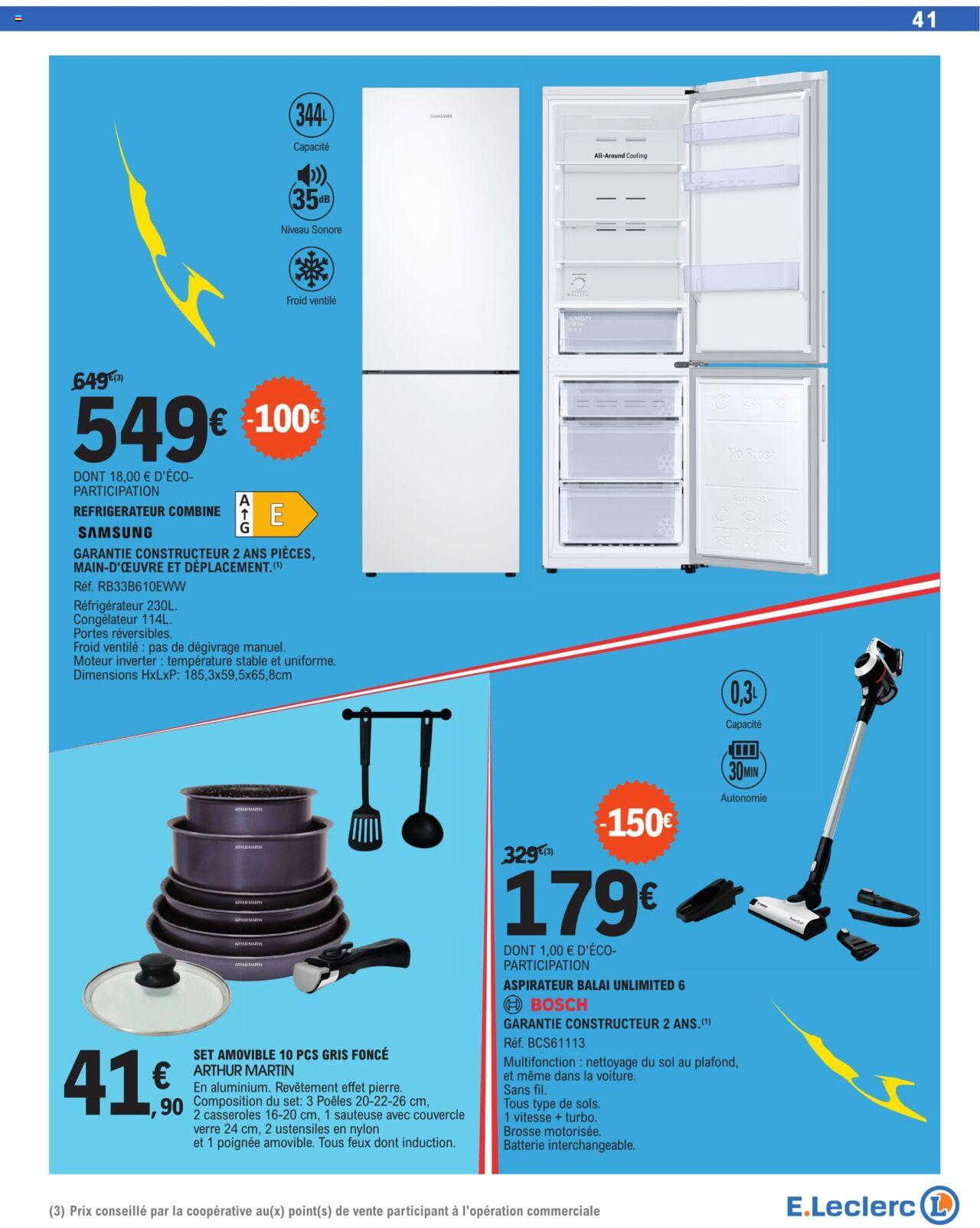 Catalogue E.leclerc 9 – 20 Avril 2024 Page 41