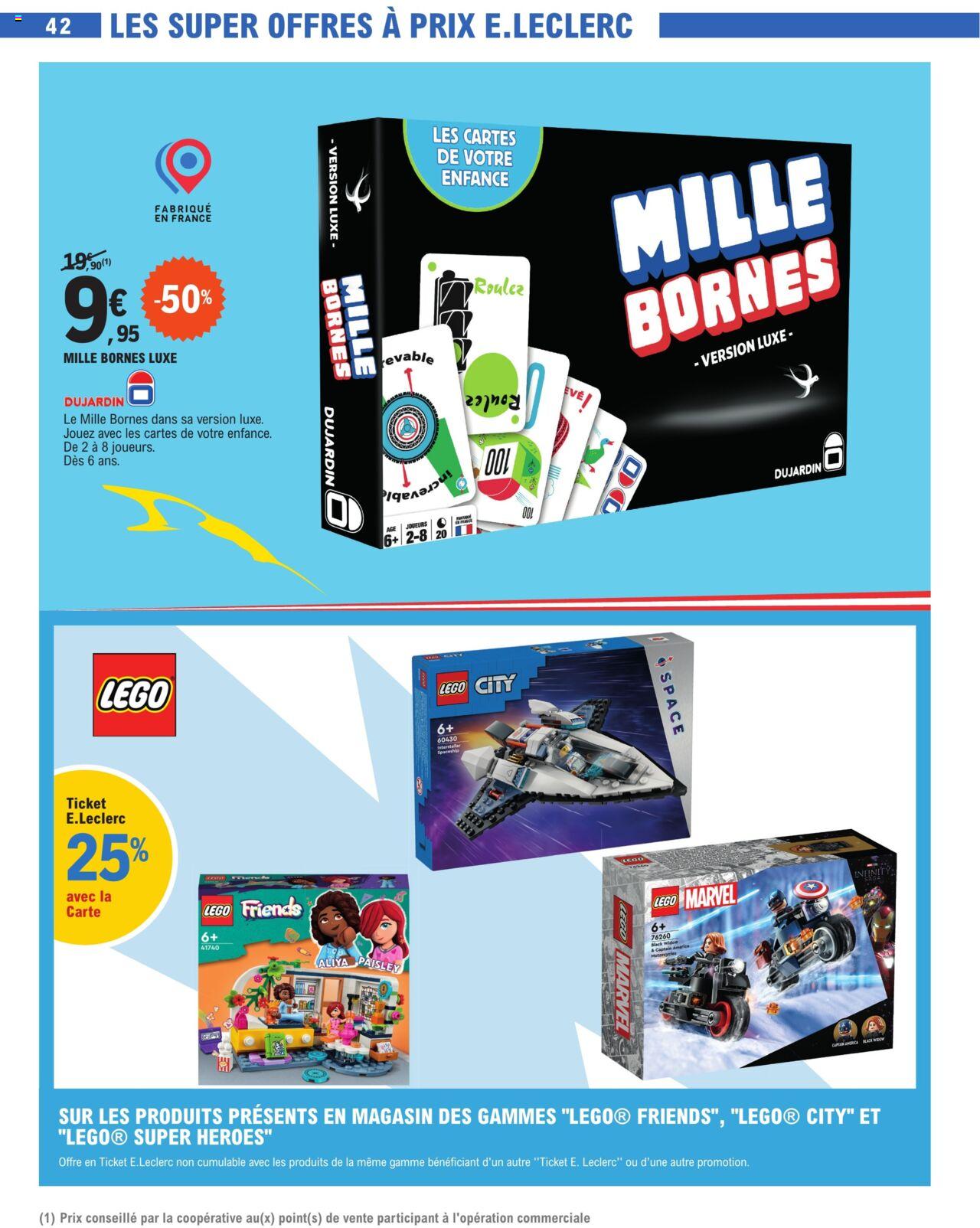 Catalogue E.leclerc 9 – 20 Avril 2024 Page 42