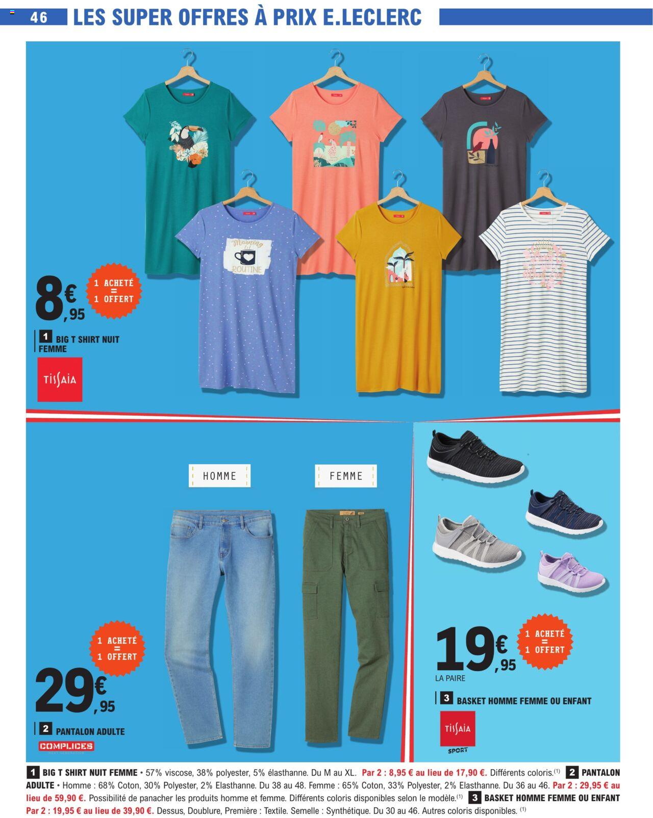 Catalogue E.leclerc 9 – 20 Avril 2024 Page 46