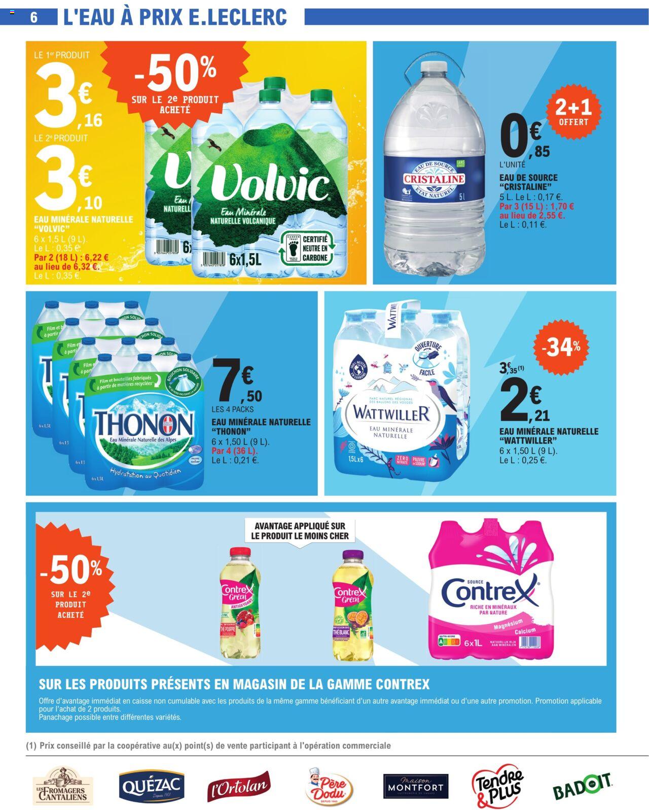 Catalogue E.leclerc 9 – 20 Avril 2024 Page 6