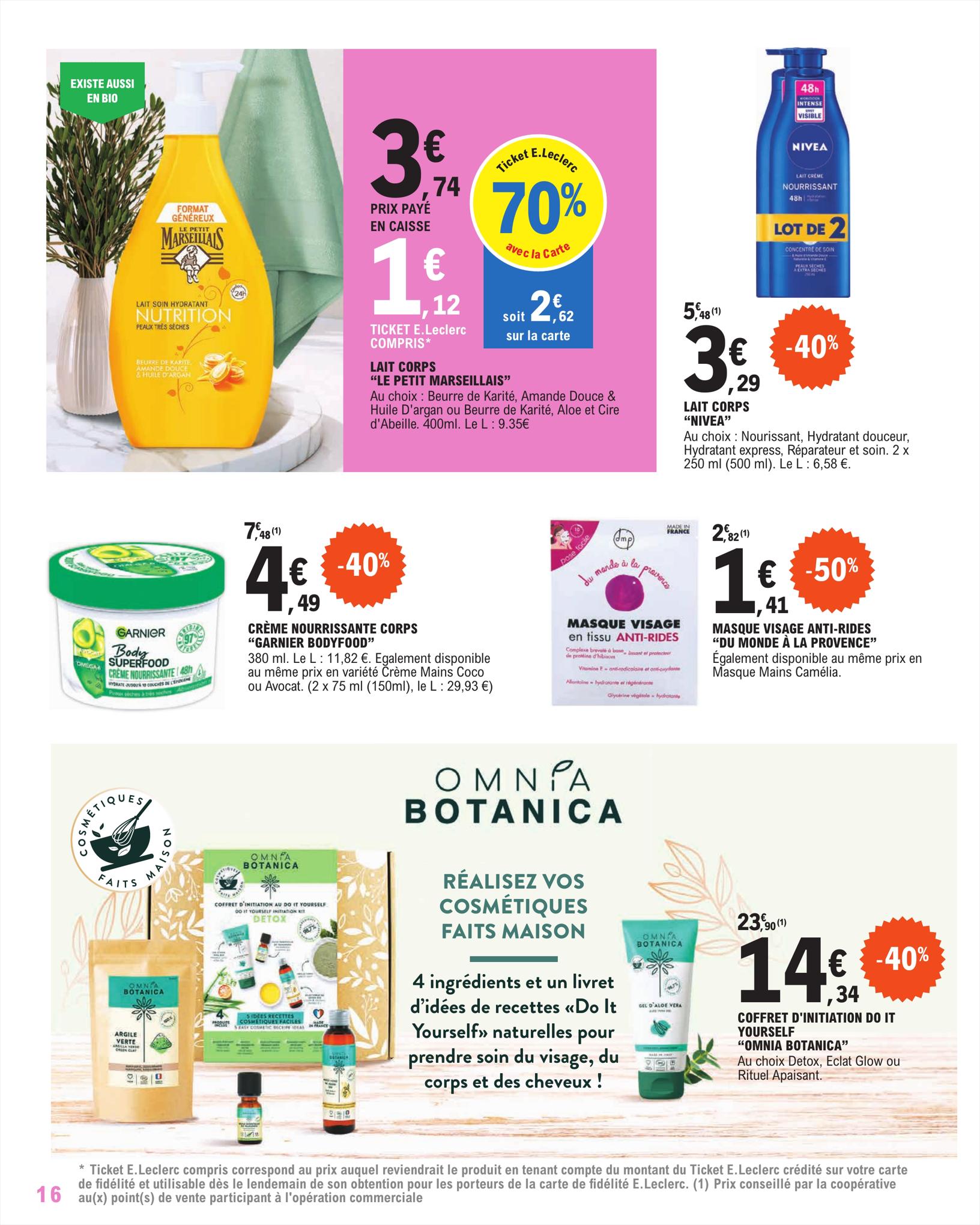 Catalogue E.leclerc 9 – 20 Mai 2023 Page 16