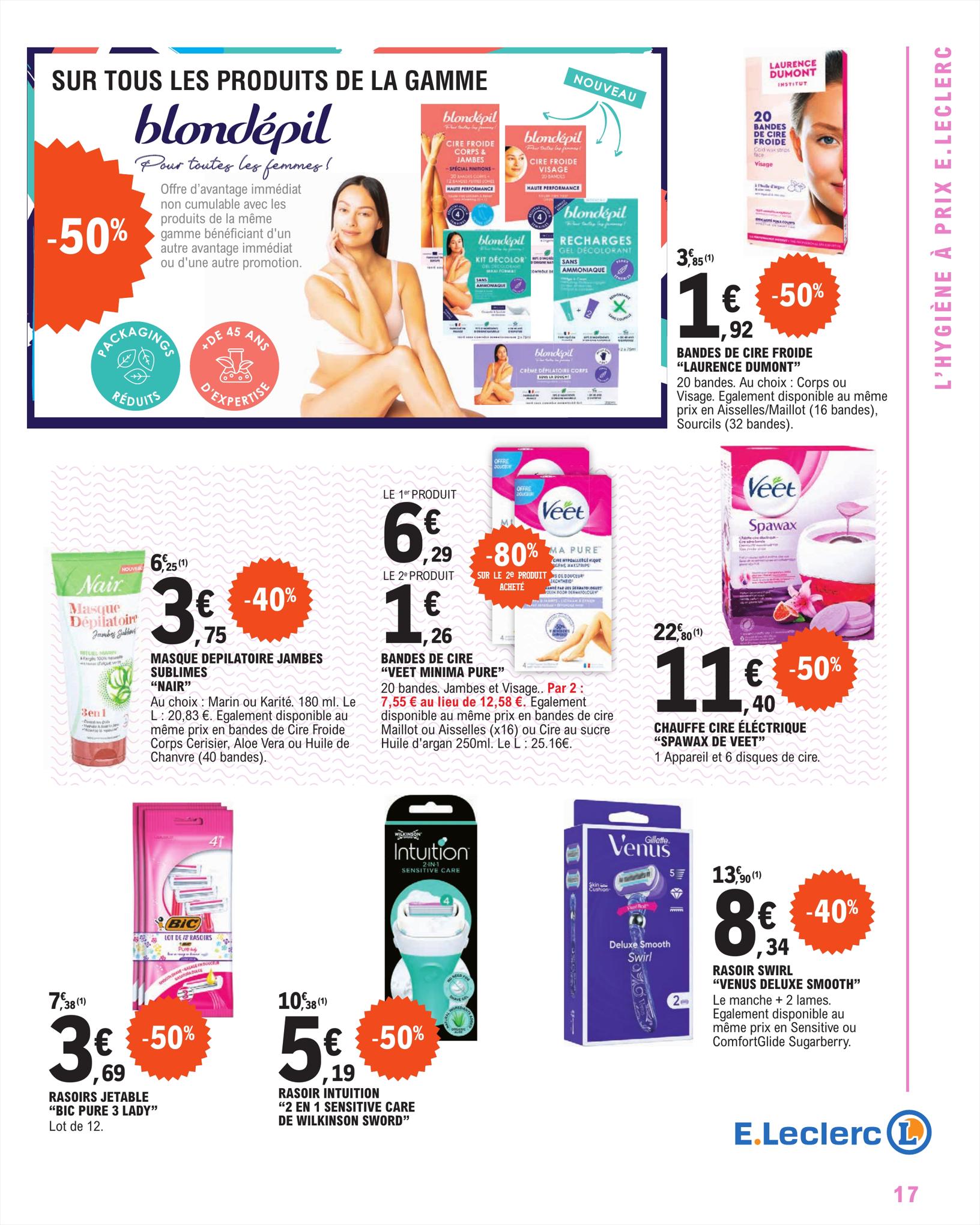 Catalogue E.leclerc 9 – 20 Mai 2023 Page 17