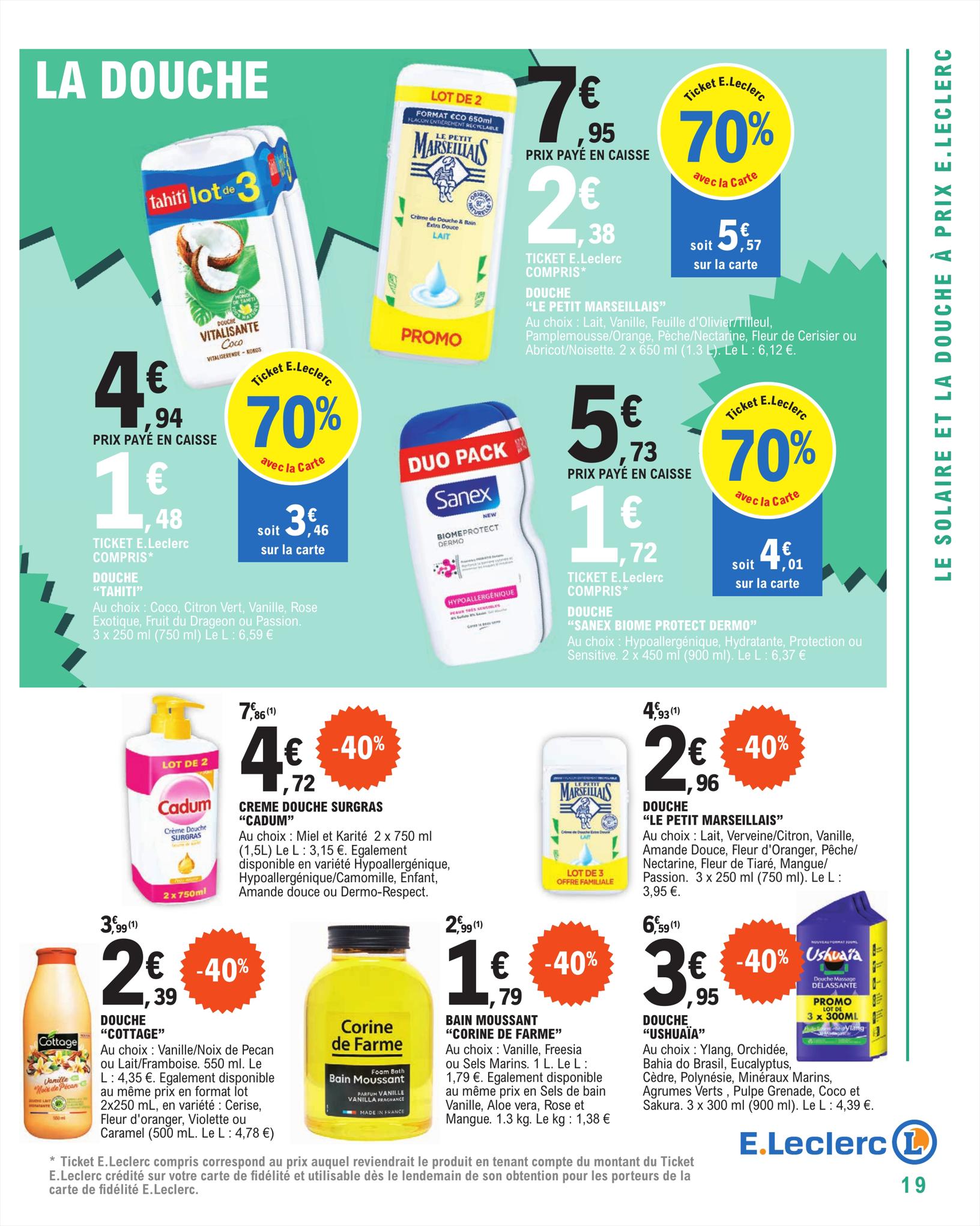 Catalogue E.leclerc 9 – 20 Mai 2023 Page 19