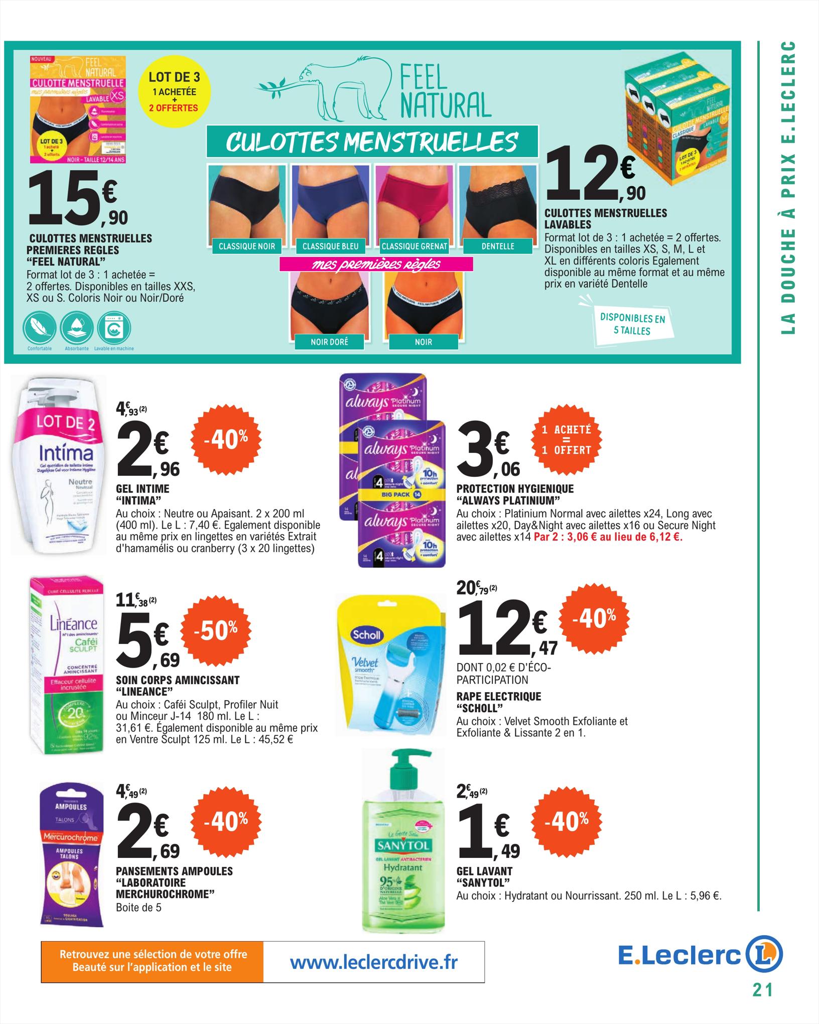 Catalogue E.leclerc 9 – 20 Mai 2023 Page 21