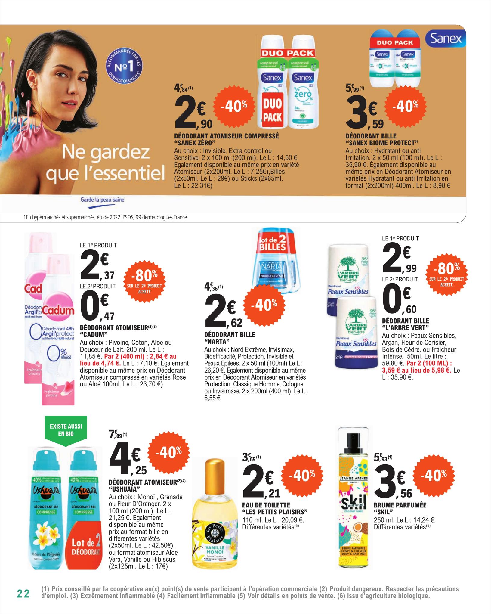 Catalogue E.leclerc 9 – 20 Mai 2023 Page 22