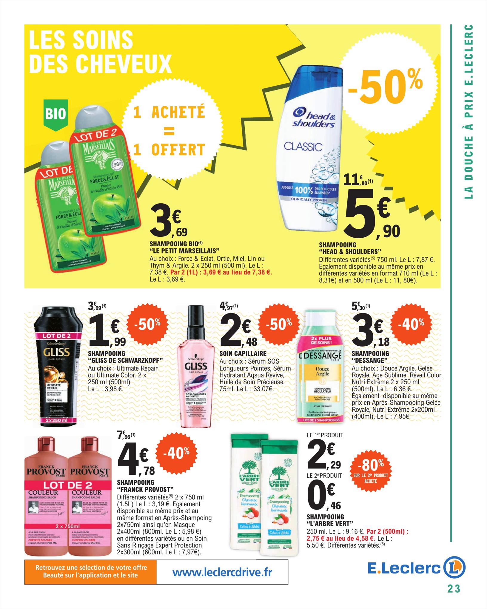 Catalogue E.leclerc 9 – 20 Mai 2023 Page 23