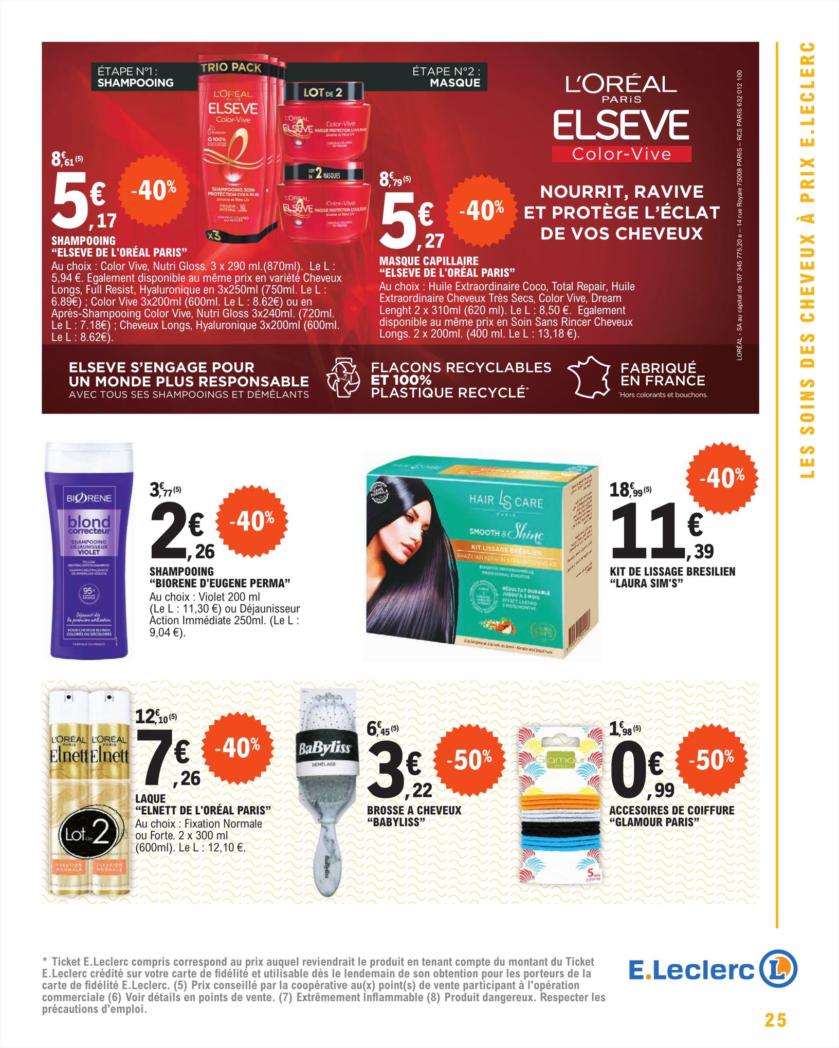 Catalogue E.leclerc 9 – 20 Mai 2023 Page 25