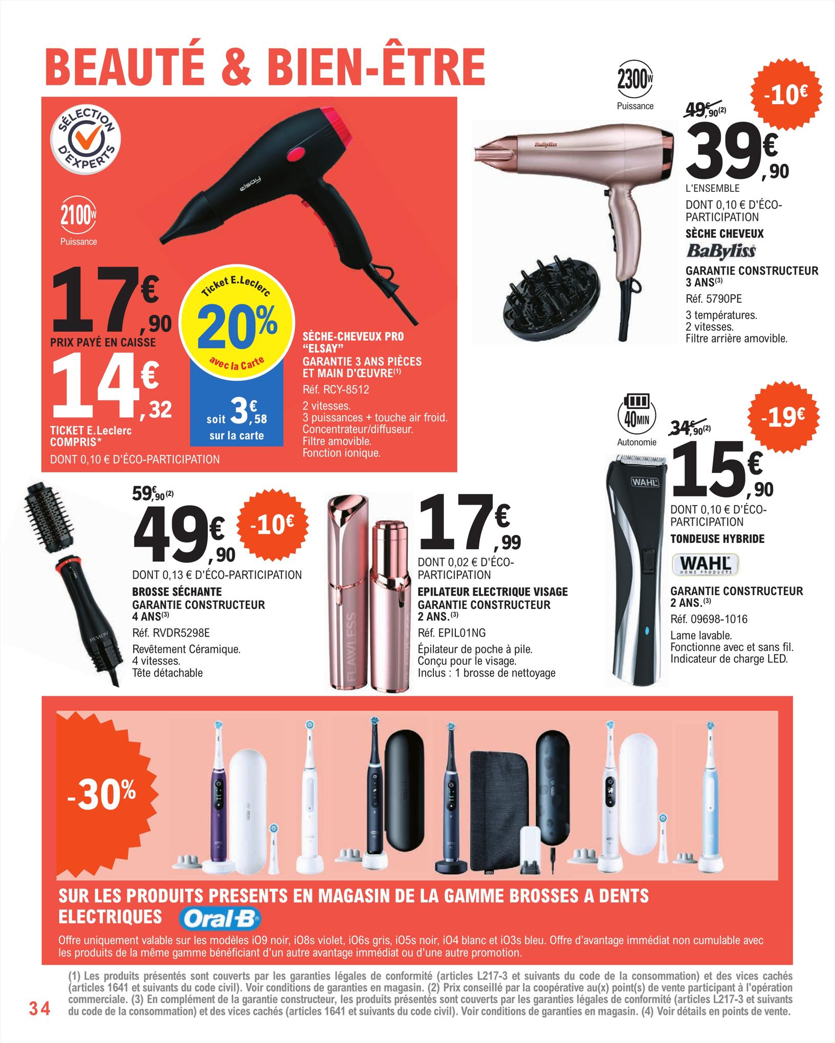 Catalogue E.leclerc 9 – 20 Mai 2023 Page 34