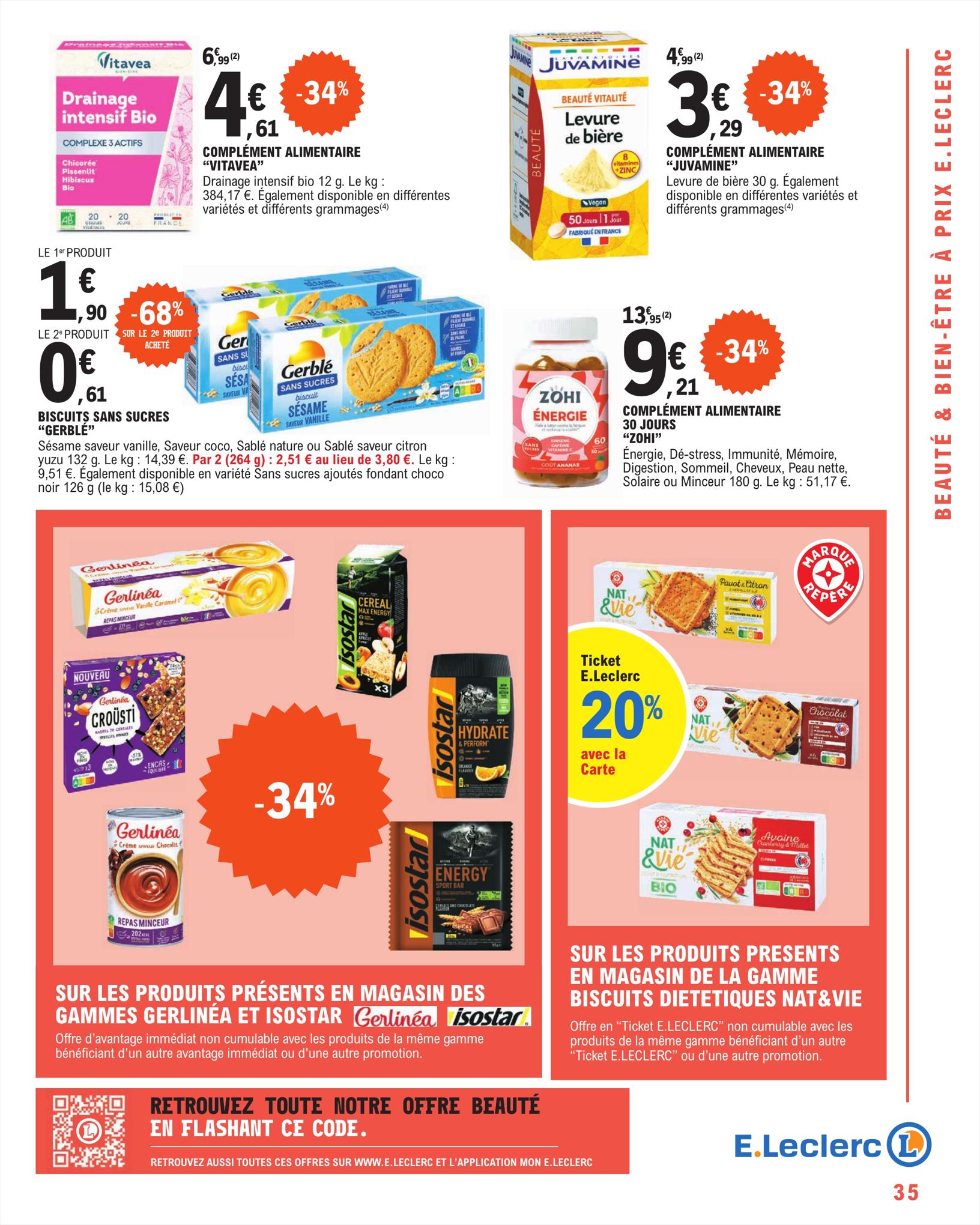 Catalogue E.leclerc 9 – 20 Mai 2023 Page 35