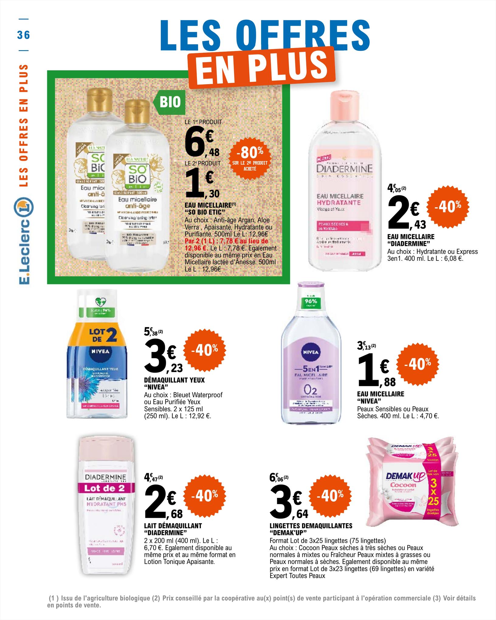 Catalogue E.leclerc 9 – 20 Mai 2023 Page 36