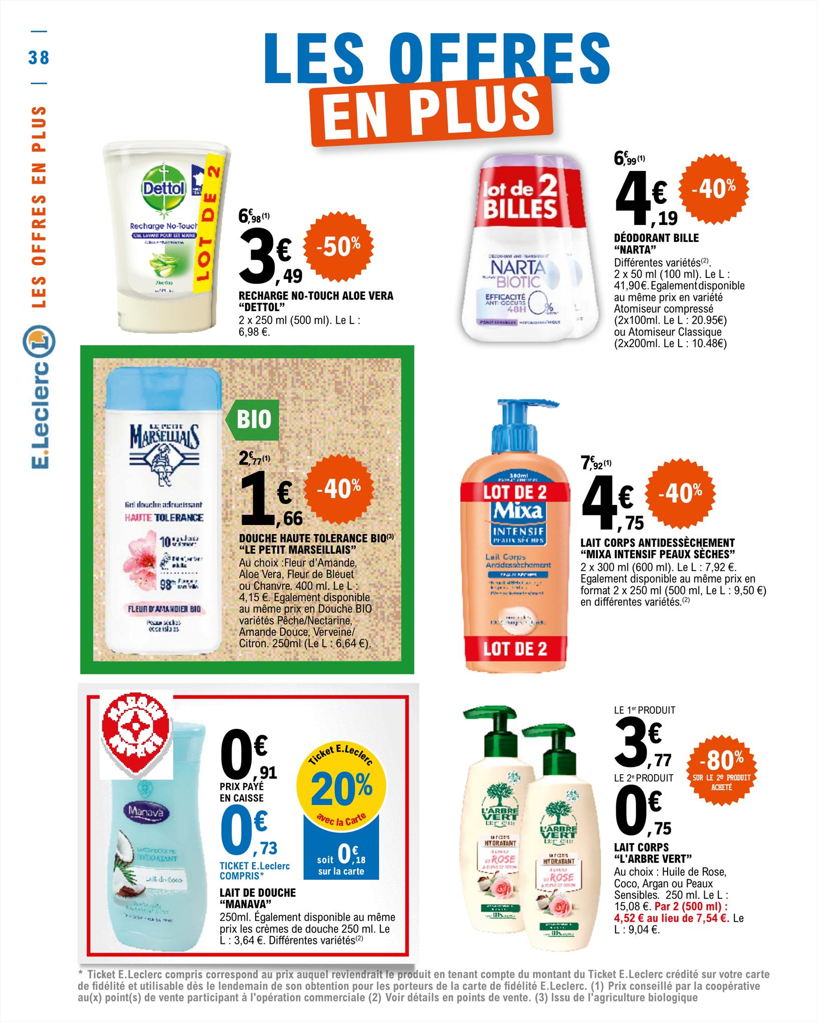 Catalogue E.leclerc 9 – 20 Mai 2023 Page 38